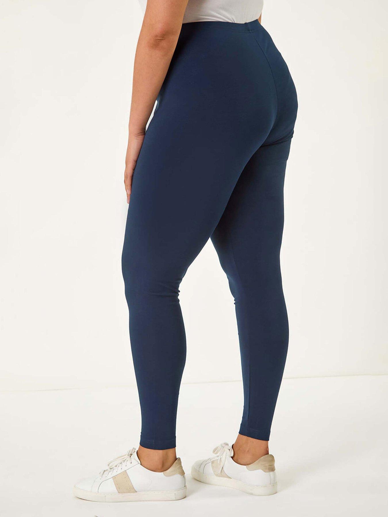 Image 2 of 5 of Roman Curve Full Length Leggings - Navy