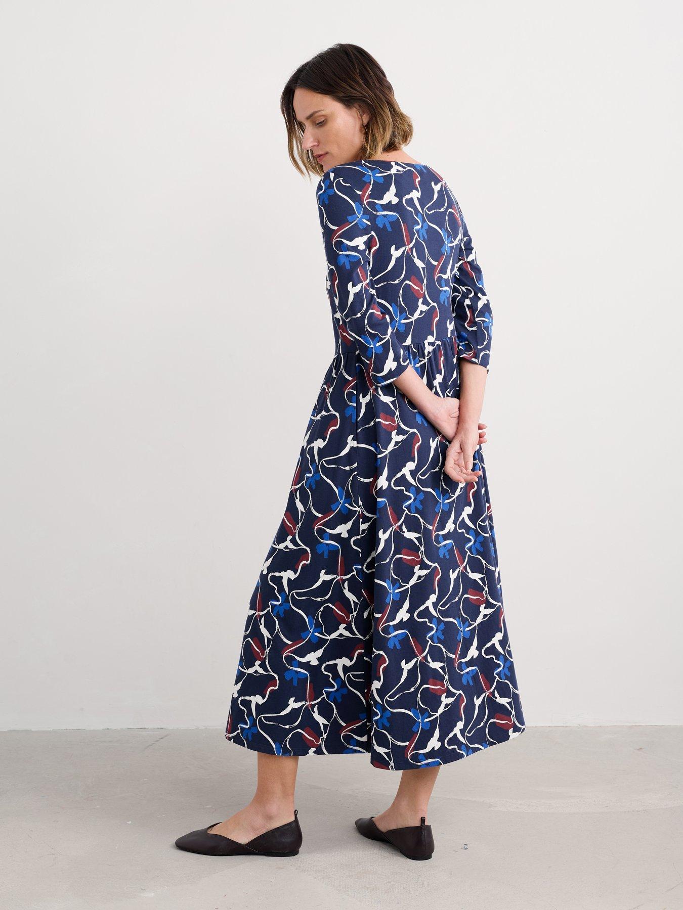 stillFront image of seasalt-cornwall-emily-dress-navy