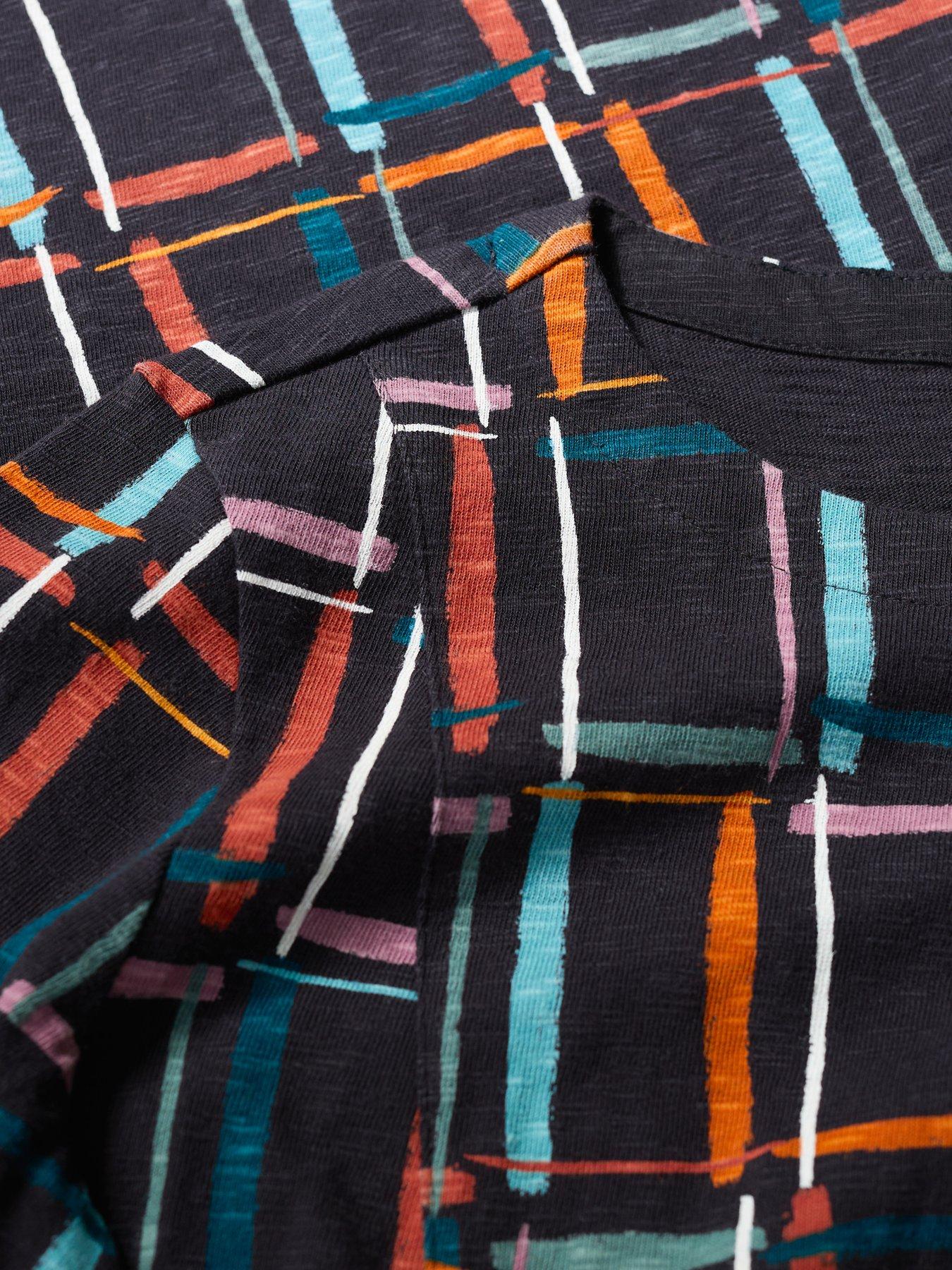 Image 4 of 5 of Seasalt Cornwall Shore Foraging Tunic - Rock Check Onyx