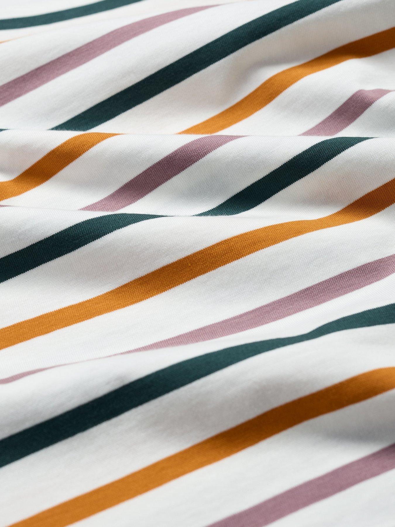  image of seasalt-cornwall-sailor-shirt-tri-breton-verte-stripes