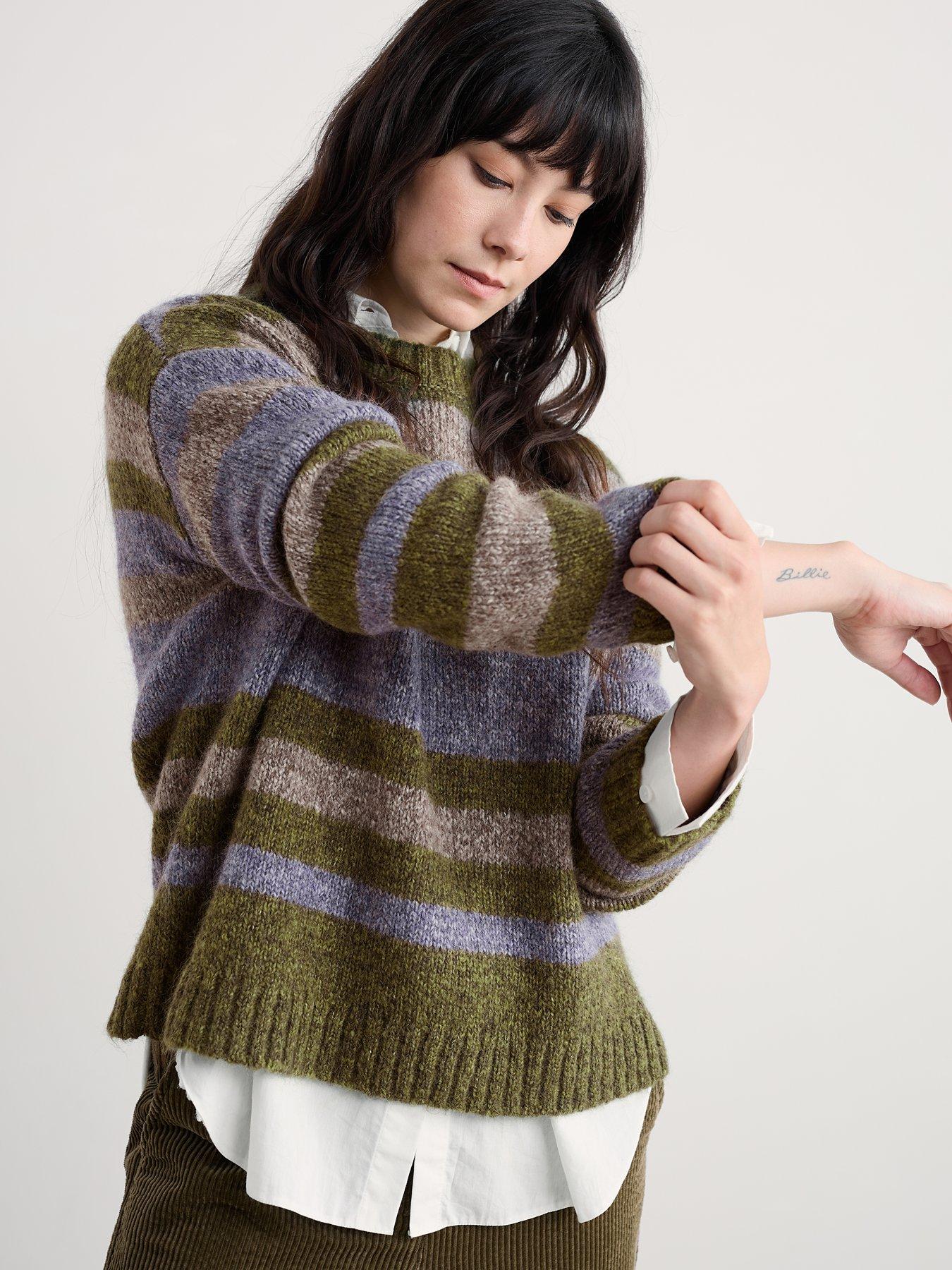 Seasalt Cornwall Painter Jumper - Carvannel Laurel Mix