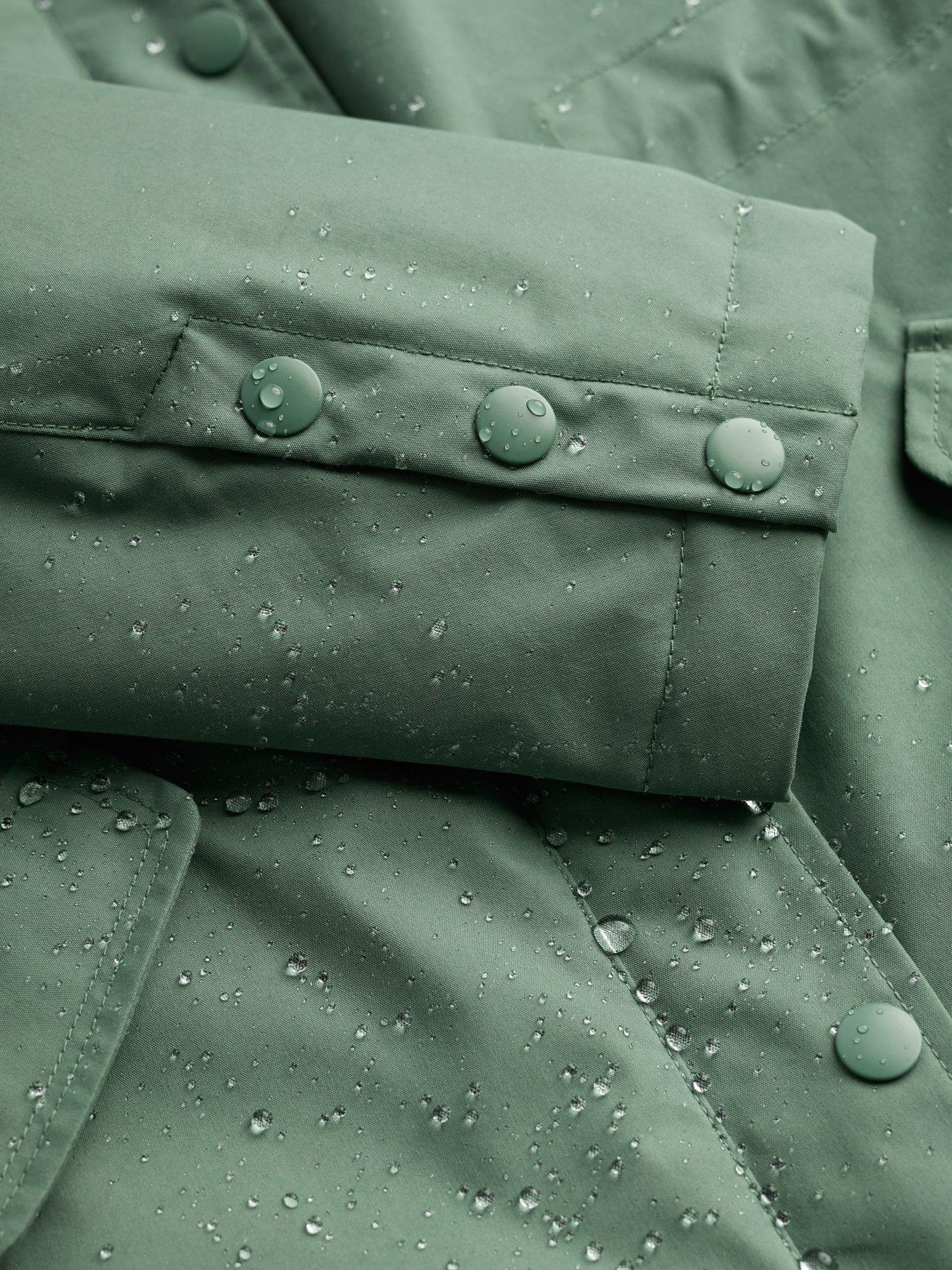 Image 4 of 5 of Seasalt Cornwall Long Line Jacket - Green