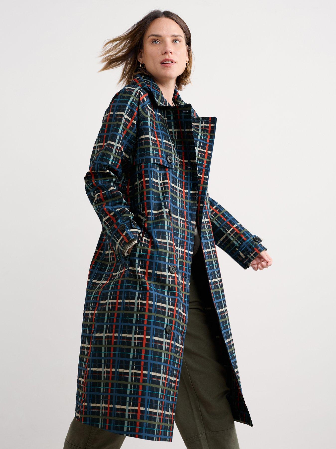 undefined Penweathers Trench Coat - Blue