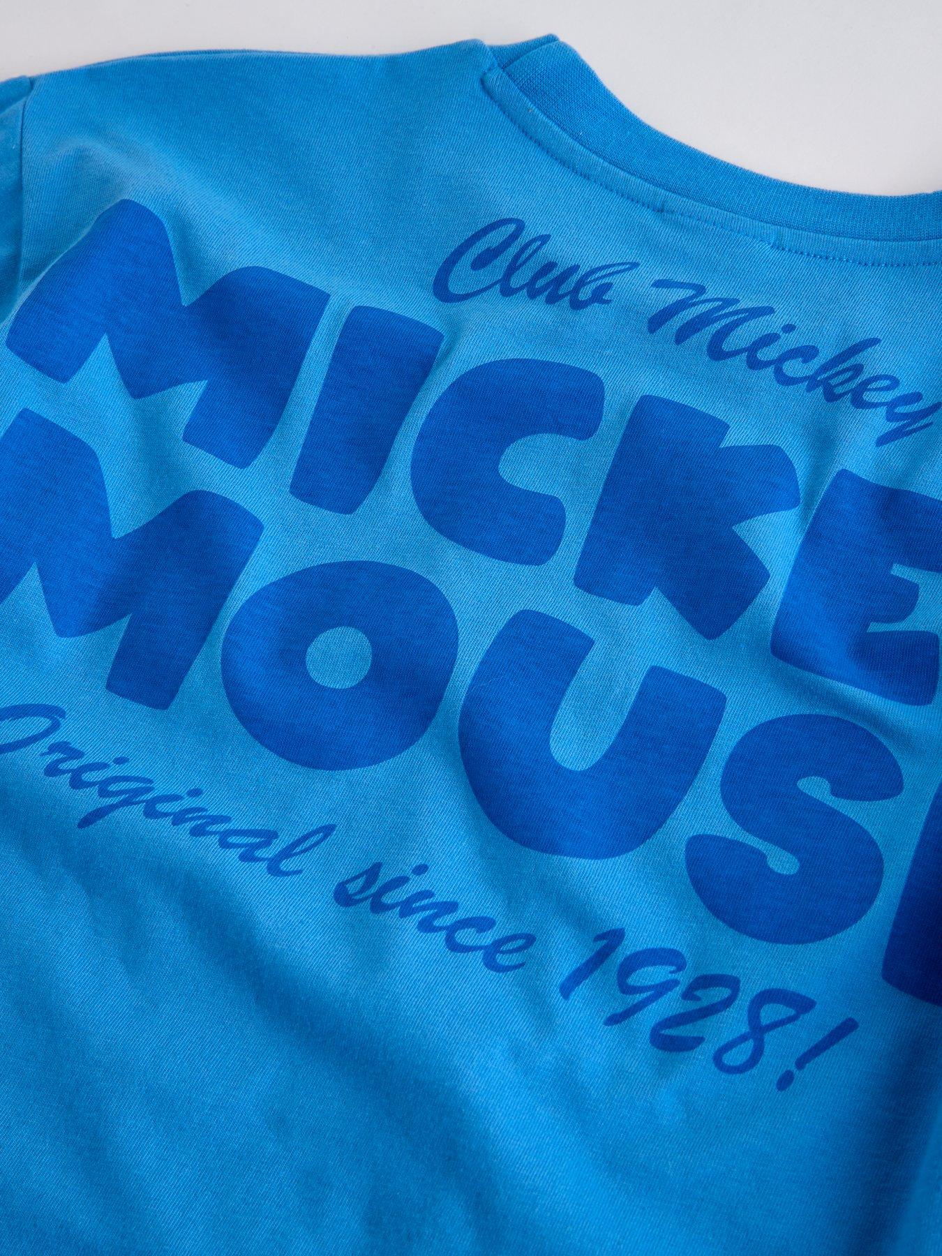 Image 4 of 4 of The Very Collection Mickey Mouse Back Print Tee