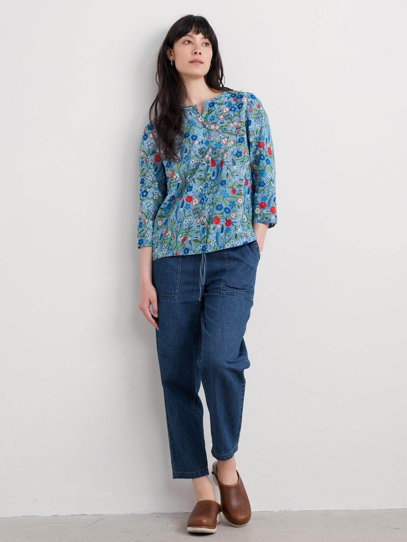 Image 3 of 5 of Seasalt Cornwall Jersey Top - Multi