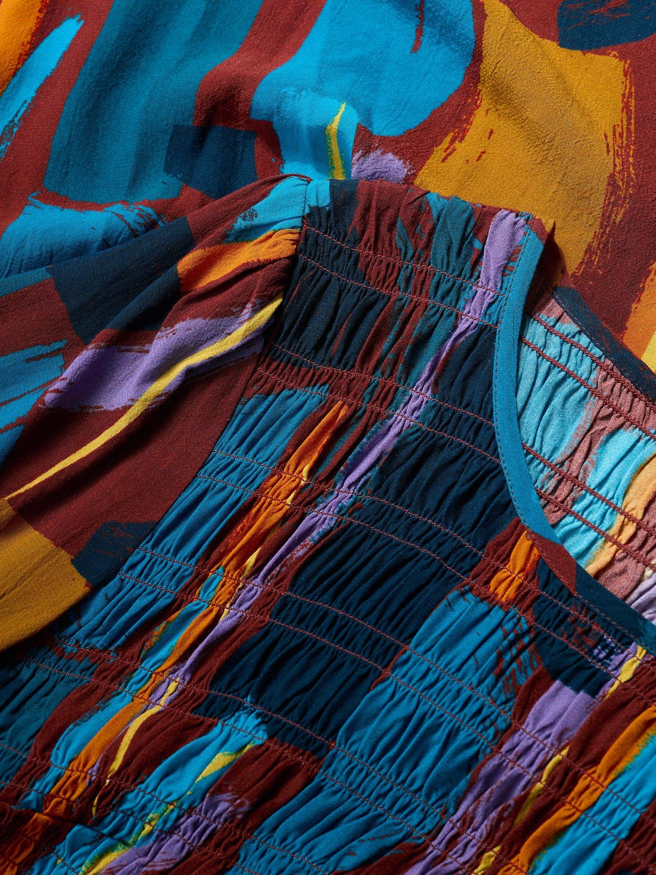  image of seasalt-cornwall-meadowsweet-dress-zennor-stack-dark-rye-navy