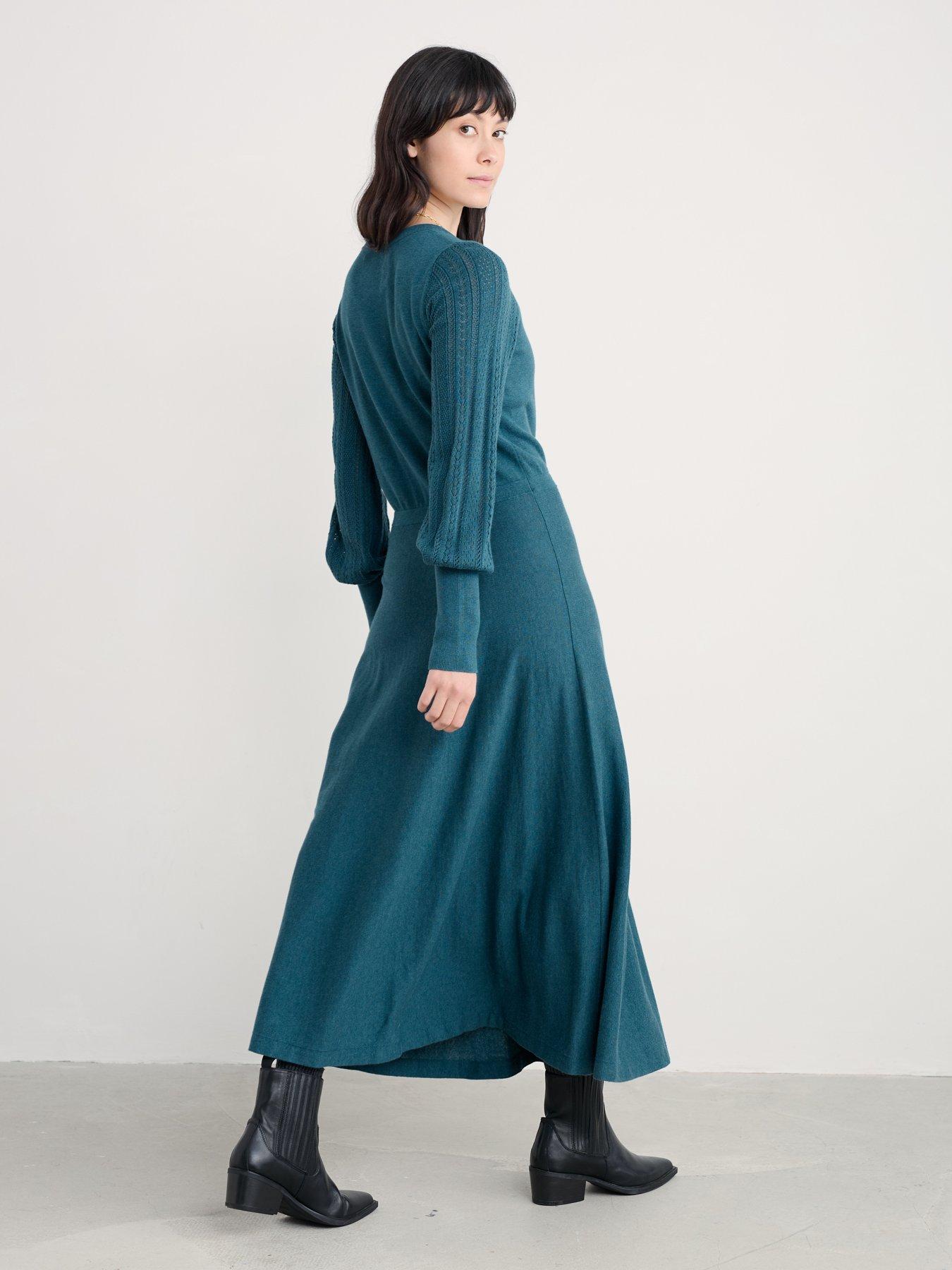 stillFront image of seasalt-cornwall-herring-gull-dress-dark-eden