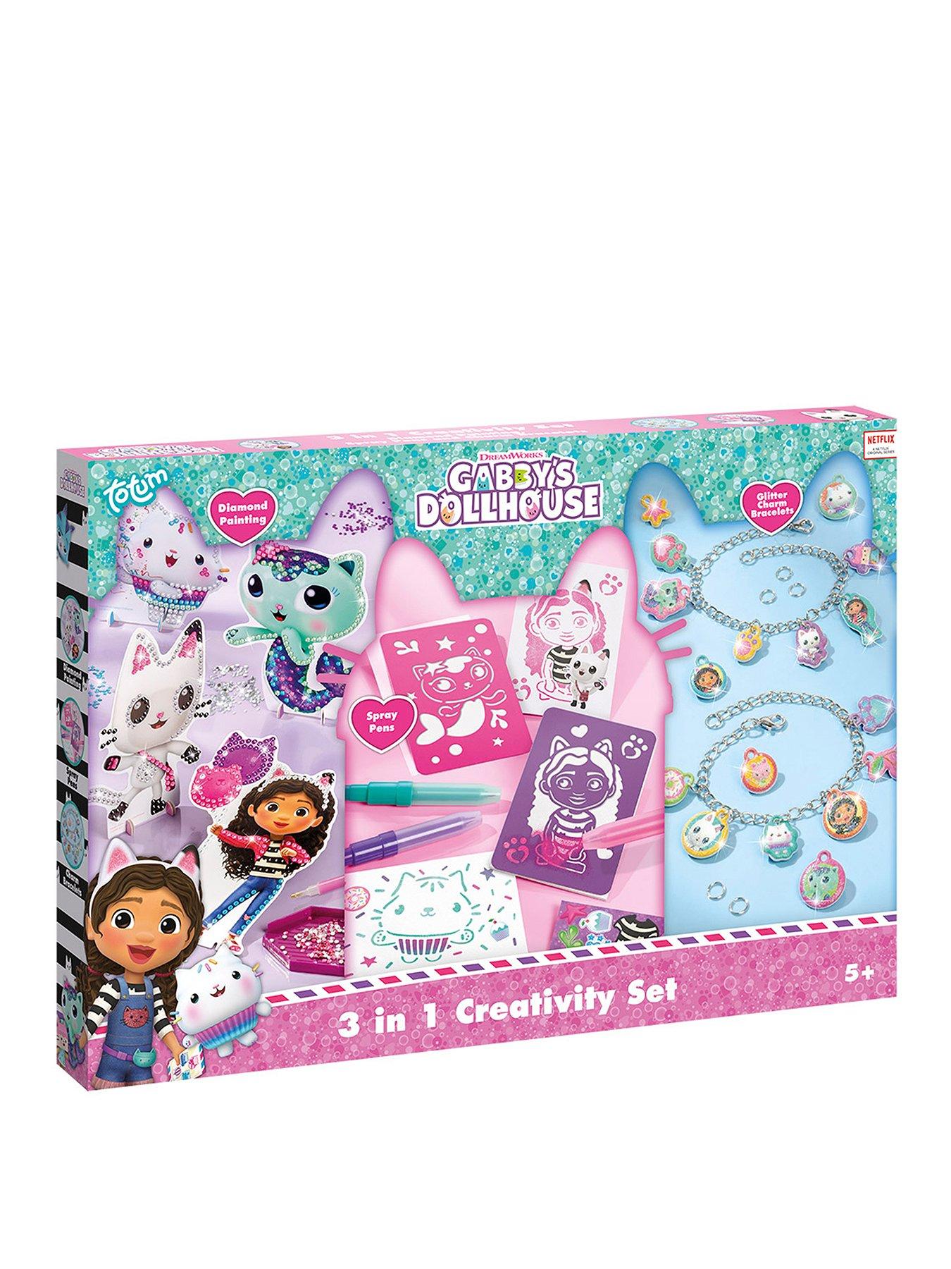 Gabby's Dollhouse 3 in 1 Creativity Set