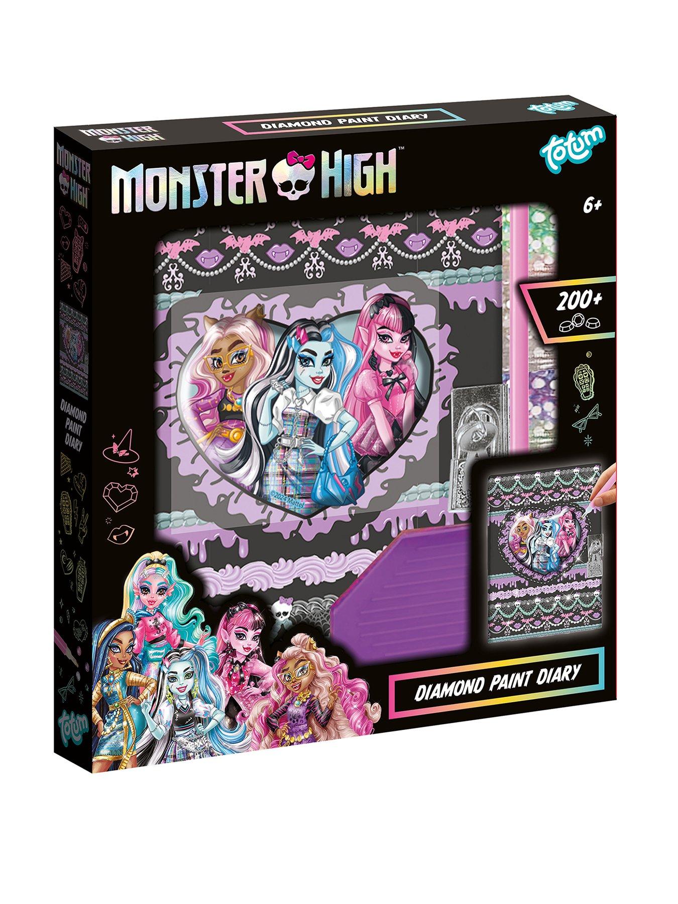 Image 1 of 6 of Monster High Diamond Paint Secret Diary