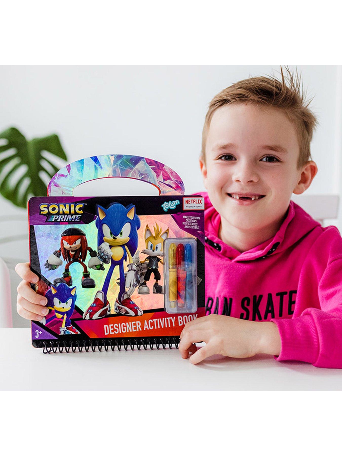 Image 3 of 3 of Sonic the Hedgehog Sonic Designer Activity Book