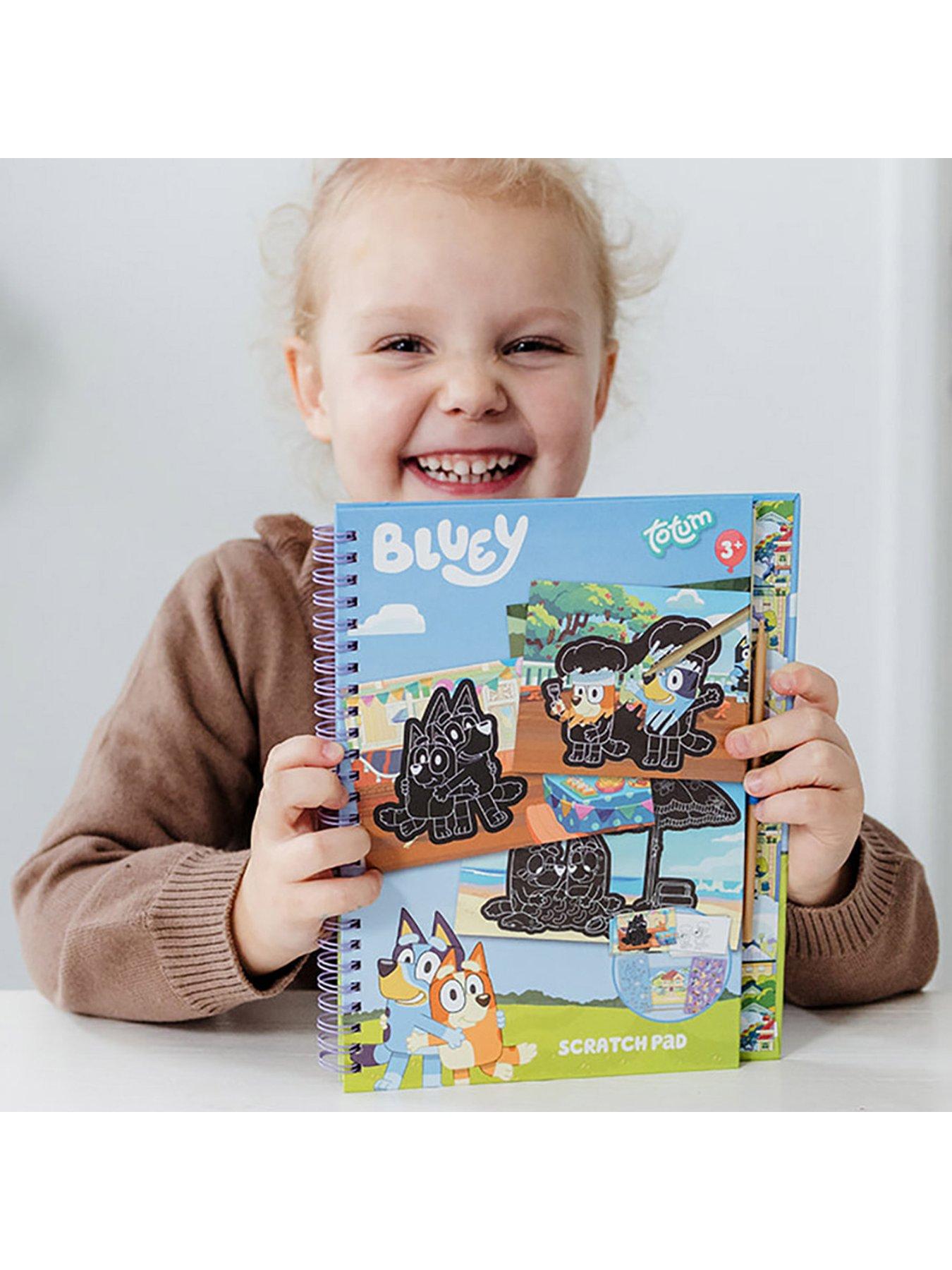 Image 4 of 5 of Bluey Scratchbook with 10 Scratch Cards &amp; Tool
