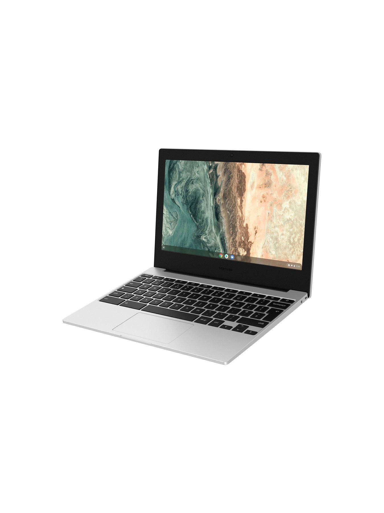 Image 2 of 6 of Samsung Chromebook Go - 14in - Intel Celeron - 4GB RAM, 64GB SSD - Silver