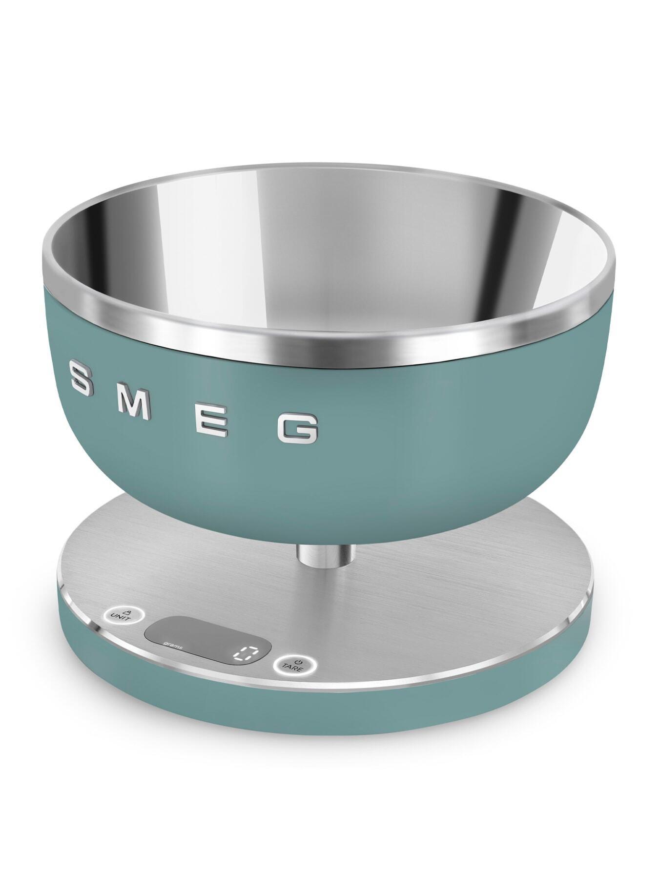 Image 5 of 6 of Smeg Digital Kitchen Scales with Removeable Bowl, Emerald Green