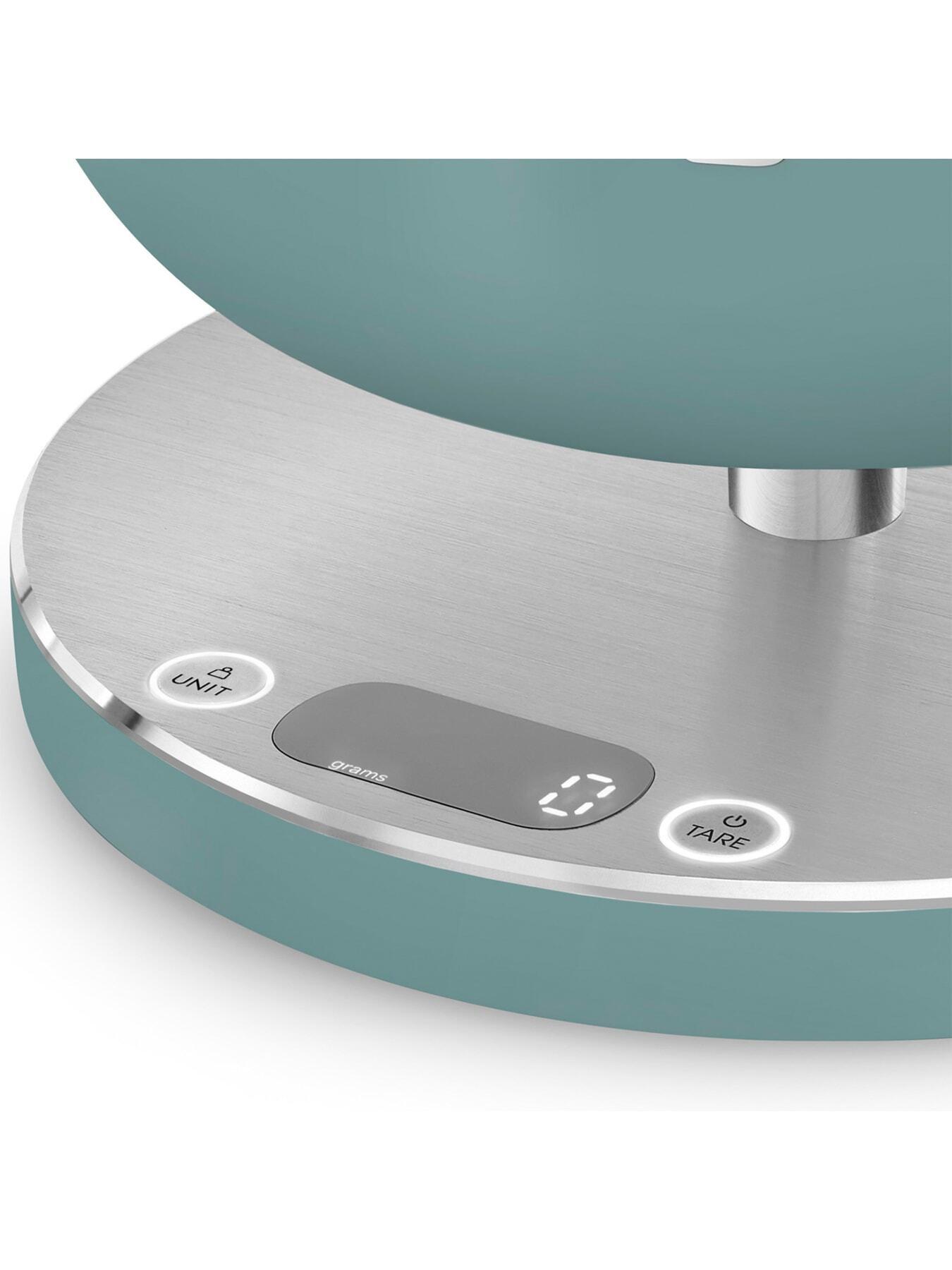 Image 6 of 6 of Smeg Digital Kitchen Scales with Removeable Bowl, Emerald Green