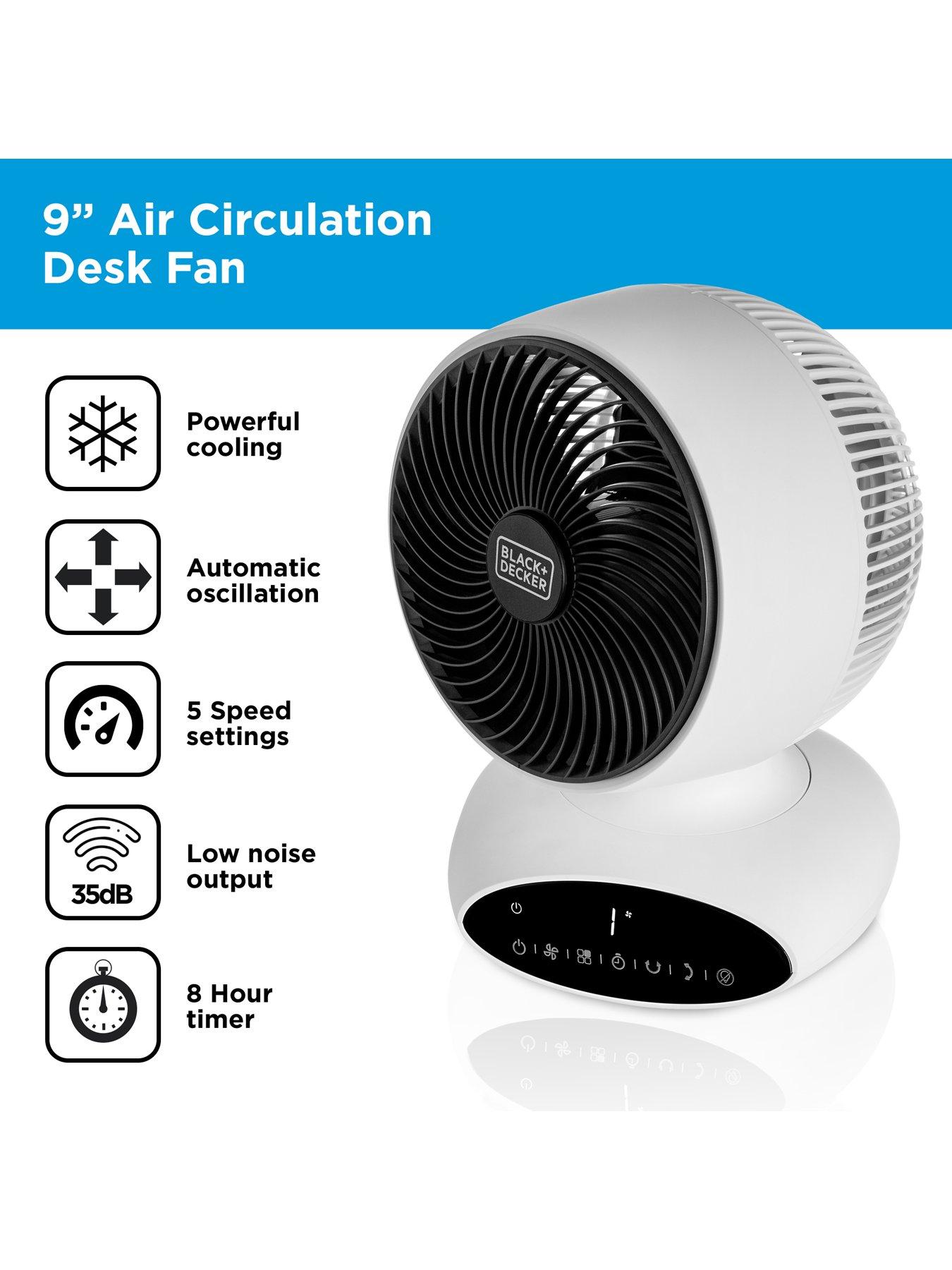  image of black-decker-bxfd52009gb-9-air-circulation-desk-fan-white