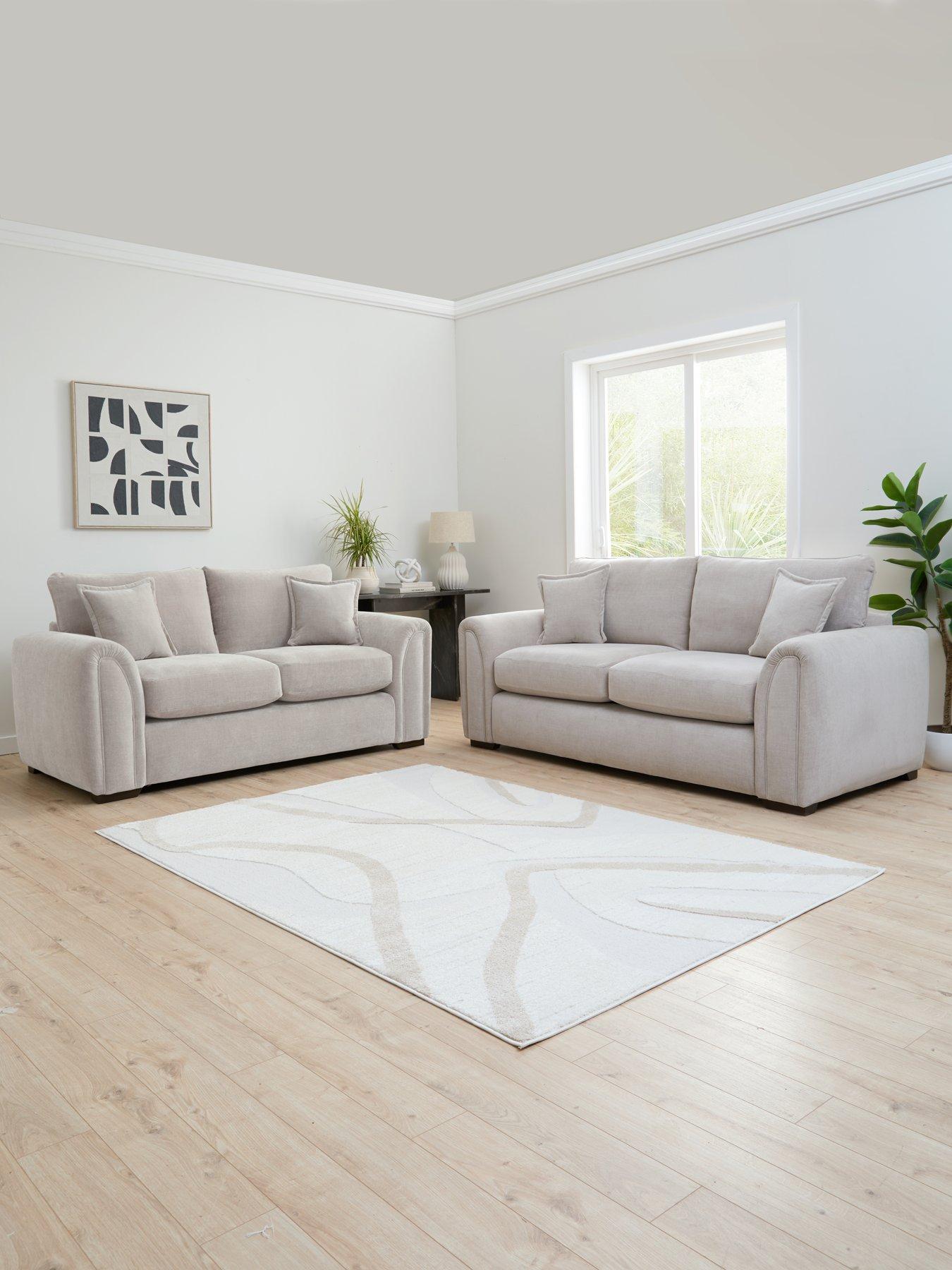 The Very Collection Carmen 3 + 2 Seater Sofas - FSC® Certified
