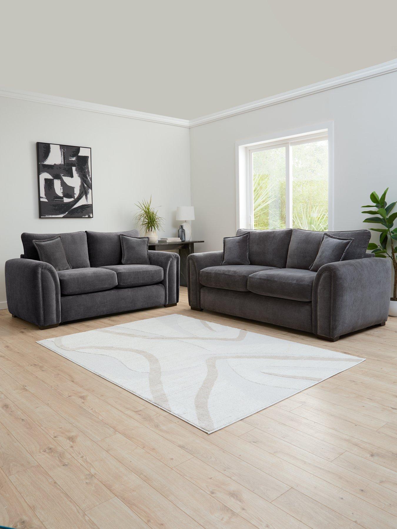 Very Home Carmen 3 + 2 Seater Sofas