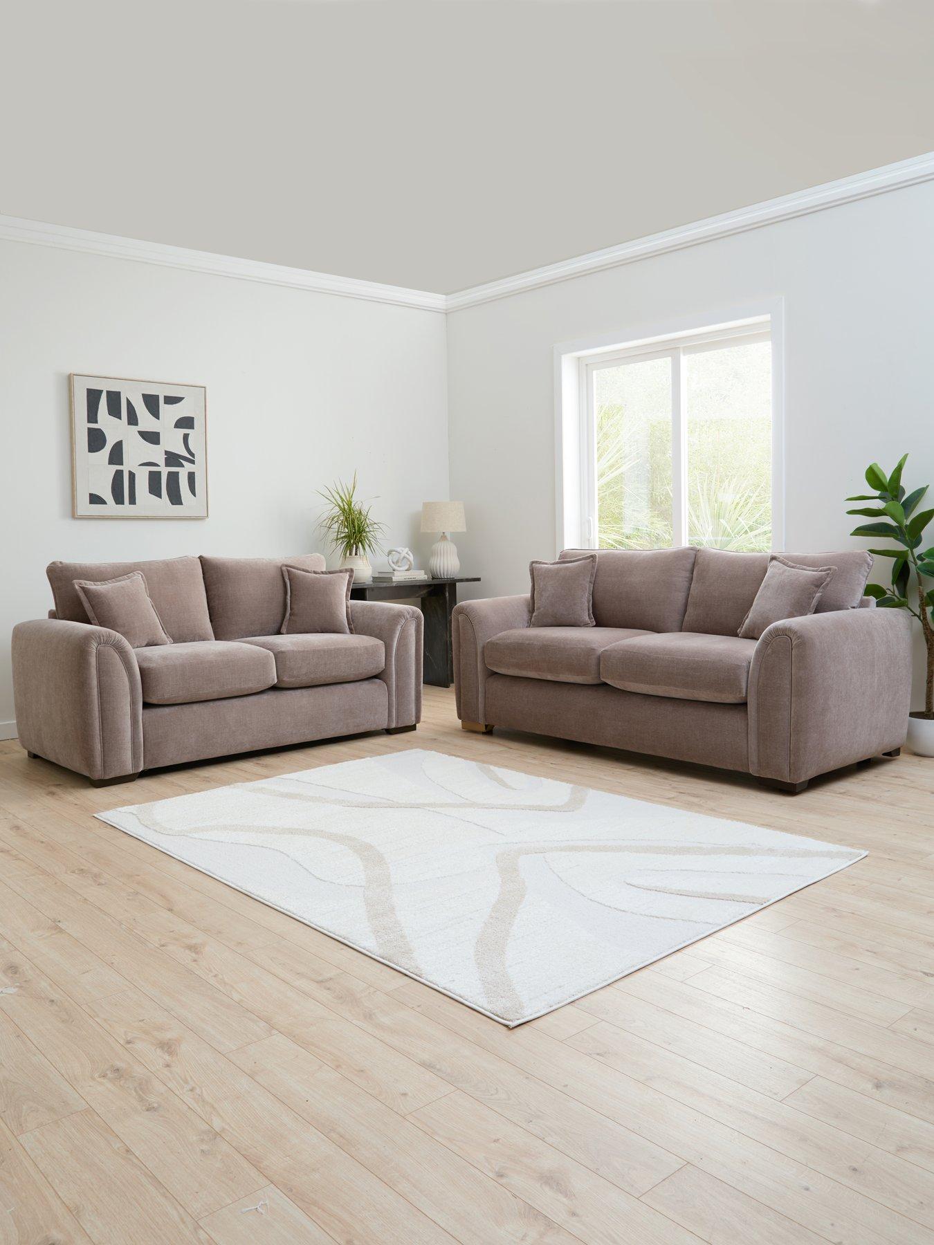 The Very Collection Carmen 3 + 2 Seater Sofas - FSC® Certified