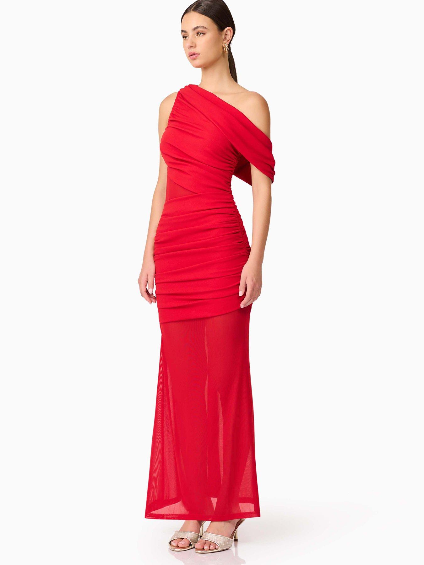 undefined Darya Gown - Red