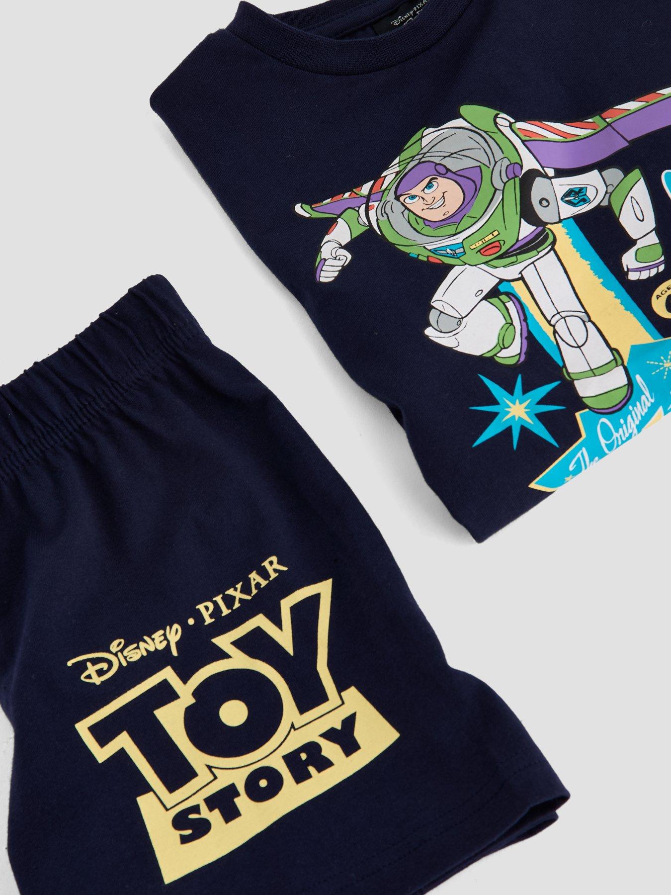 Image 3 of 5 of The Very Collection Buzz Lightyear Shortie Pyjama Set - Navy