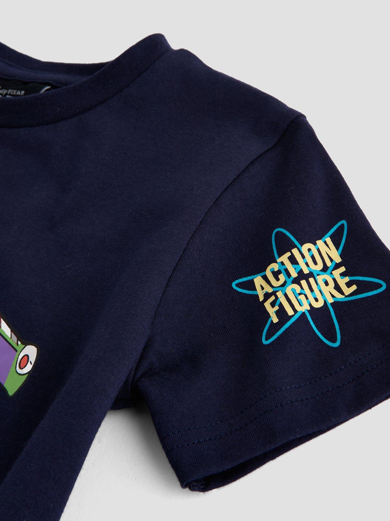Image 5 of 5 of The Very Collection Buzz Lightyear Shortie Pyjama Set - Navy