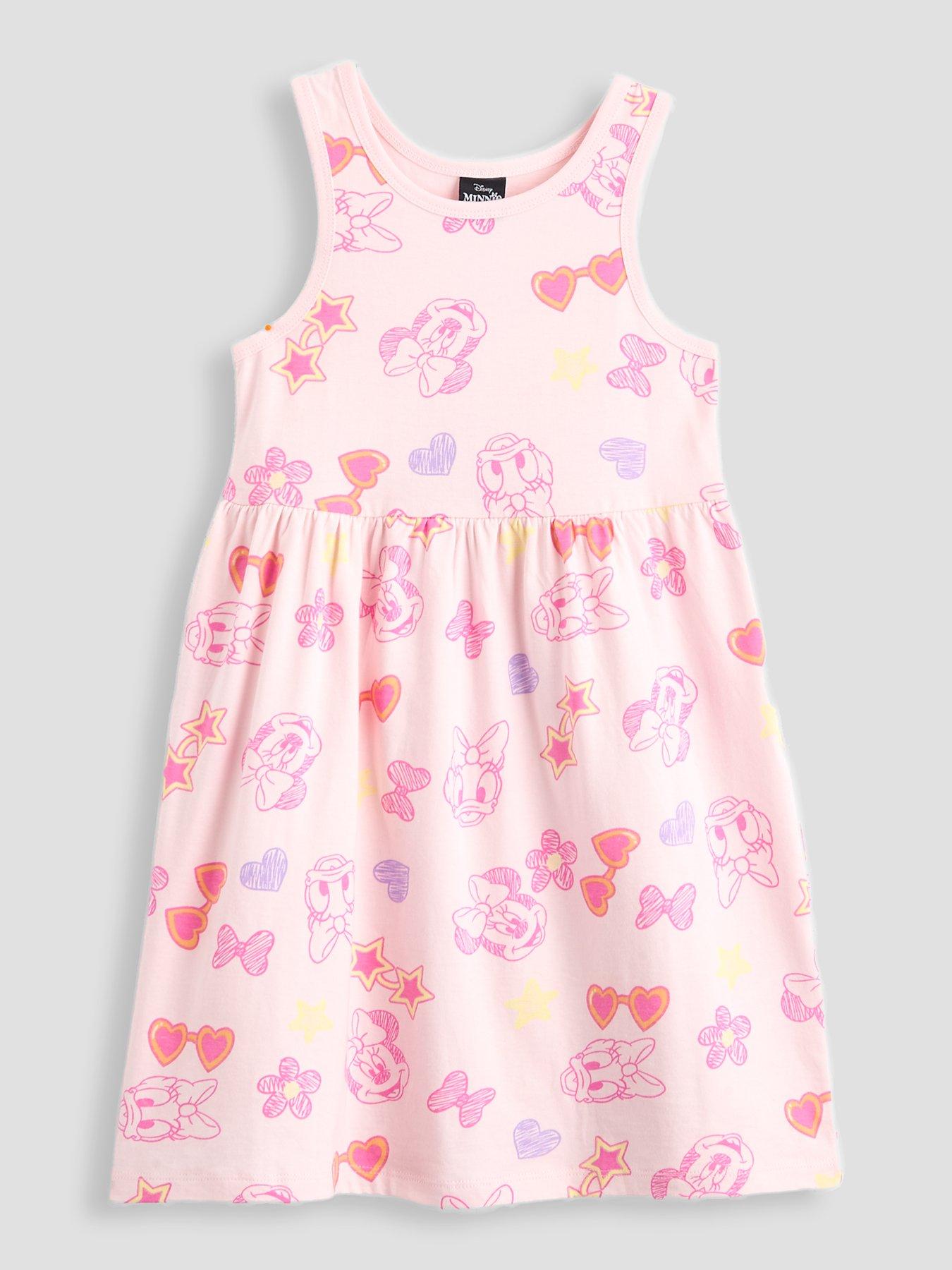 The Very Collection Minnie And Daisy Sleeveless Dress - Pink