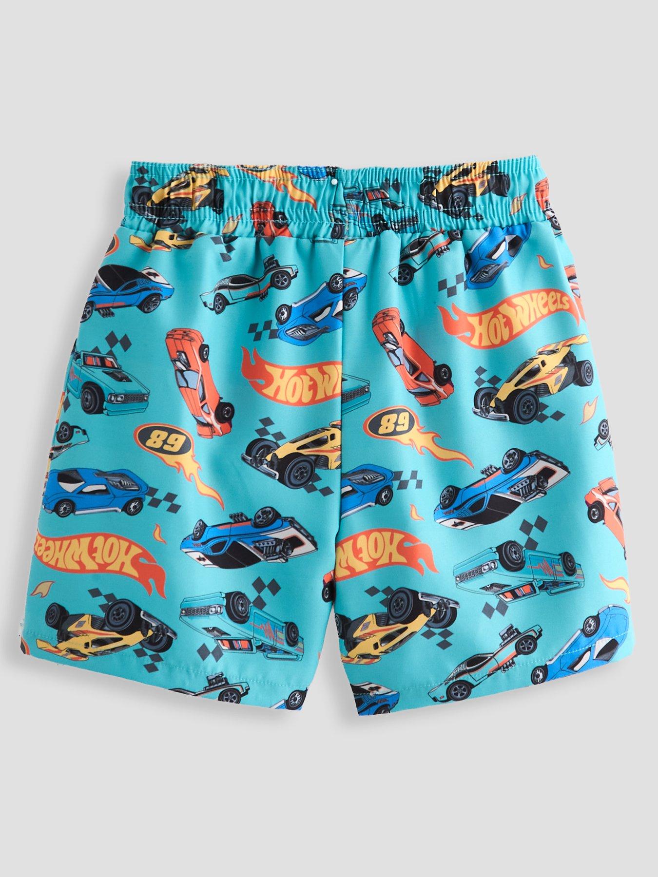 Image 2 of 5 of The Very Collection Hot Wheels Swim Shorts - Multi