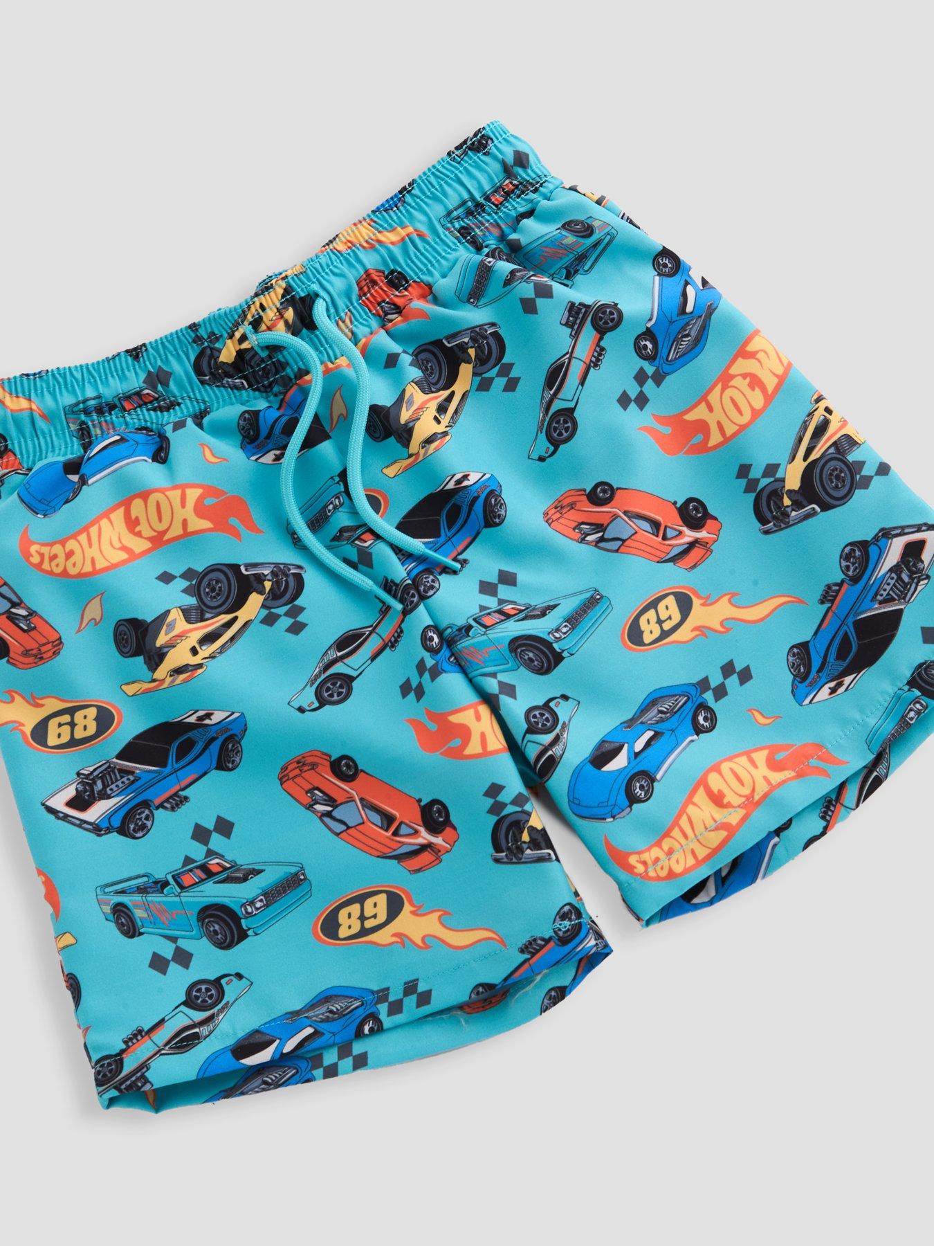 Image 4 of 5 of The Very Collection Hot Wheels Swim Shorts - Multi