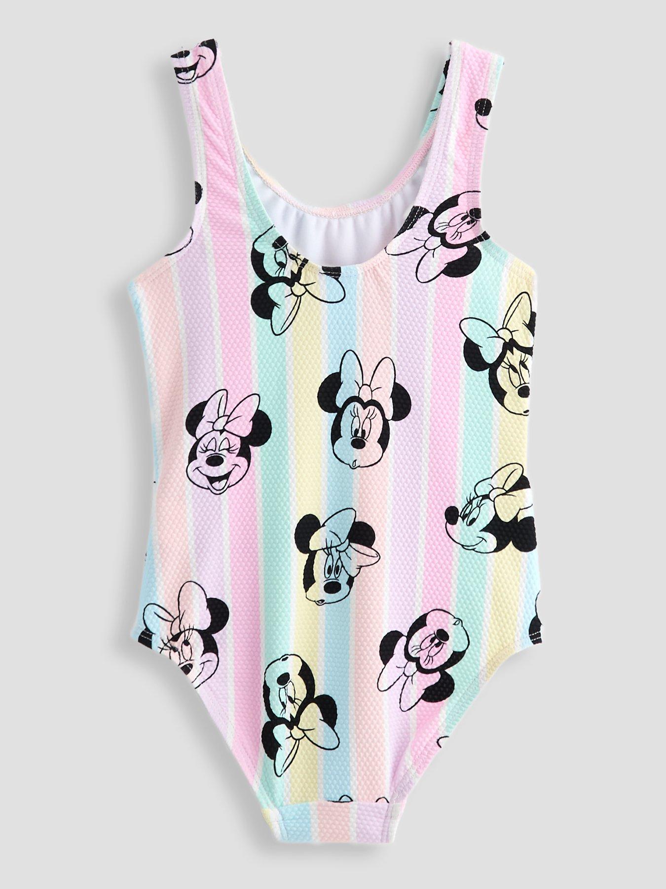 Image 2 of 5 of The Very Collection Minnie Mouse Stripe Swimsuit - Multi
