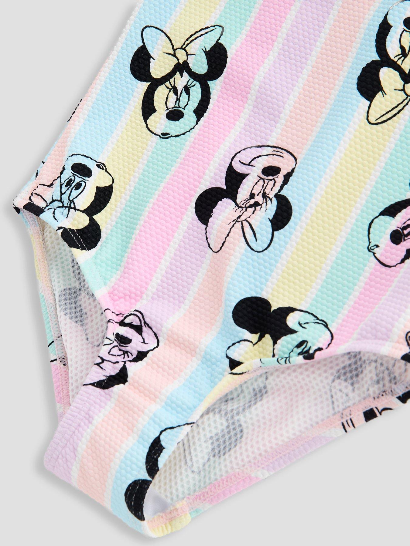 Image 5 of 5 of The Very Collection Minnie Mouse Stripe Swimsuit - Multi