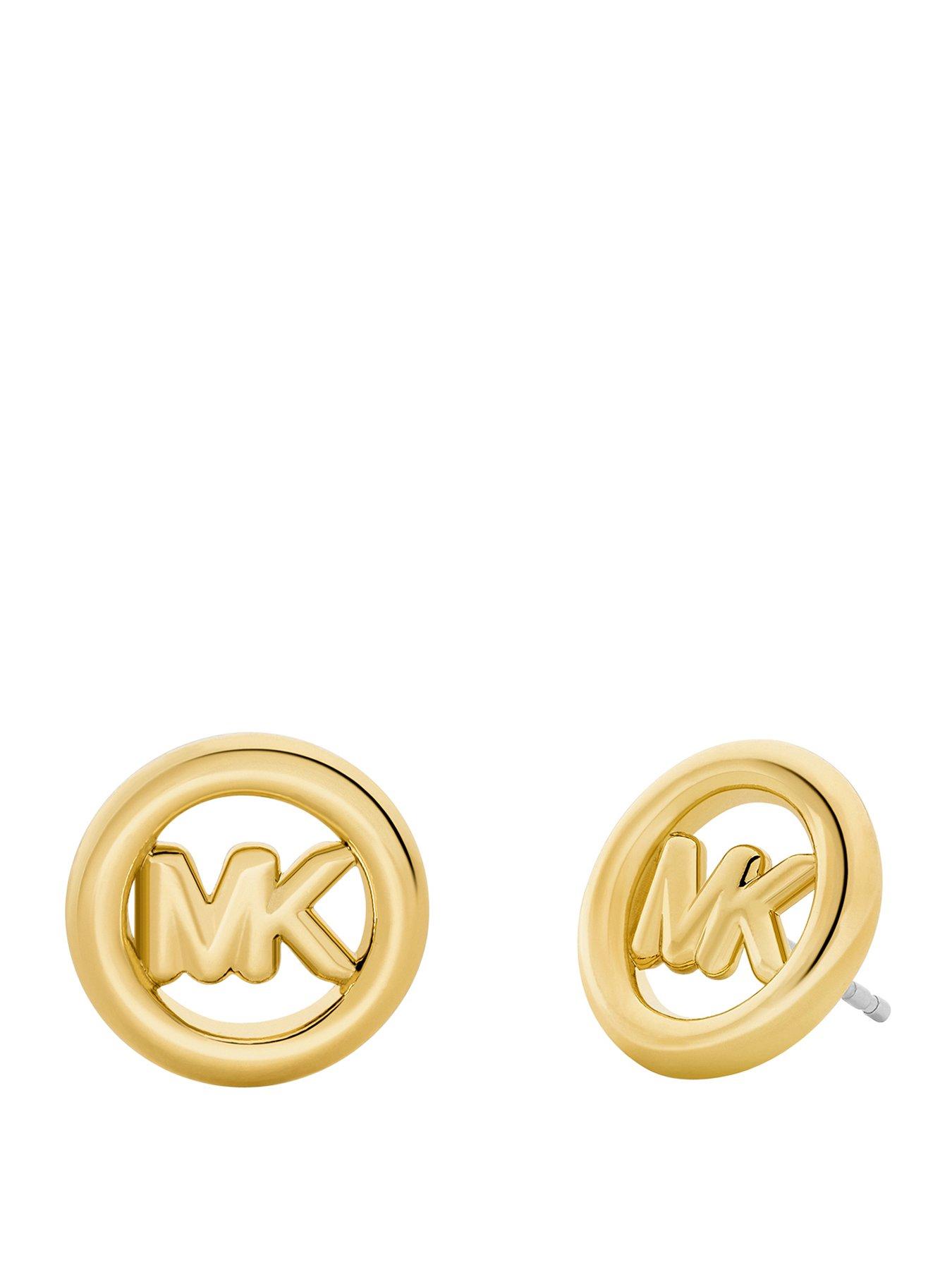 Michael Kors Small Logo Stud Earrings
