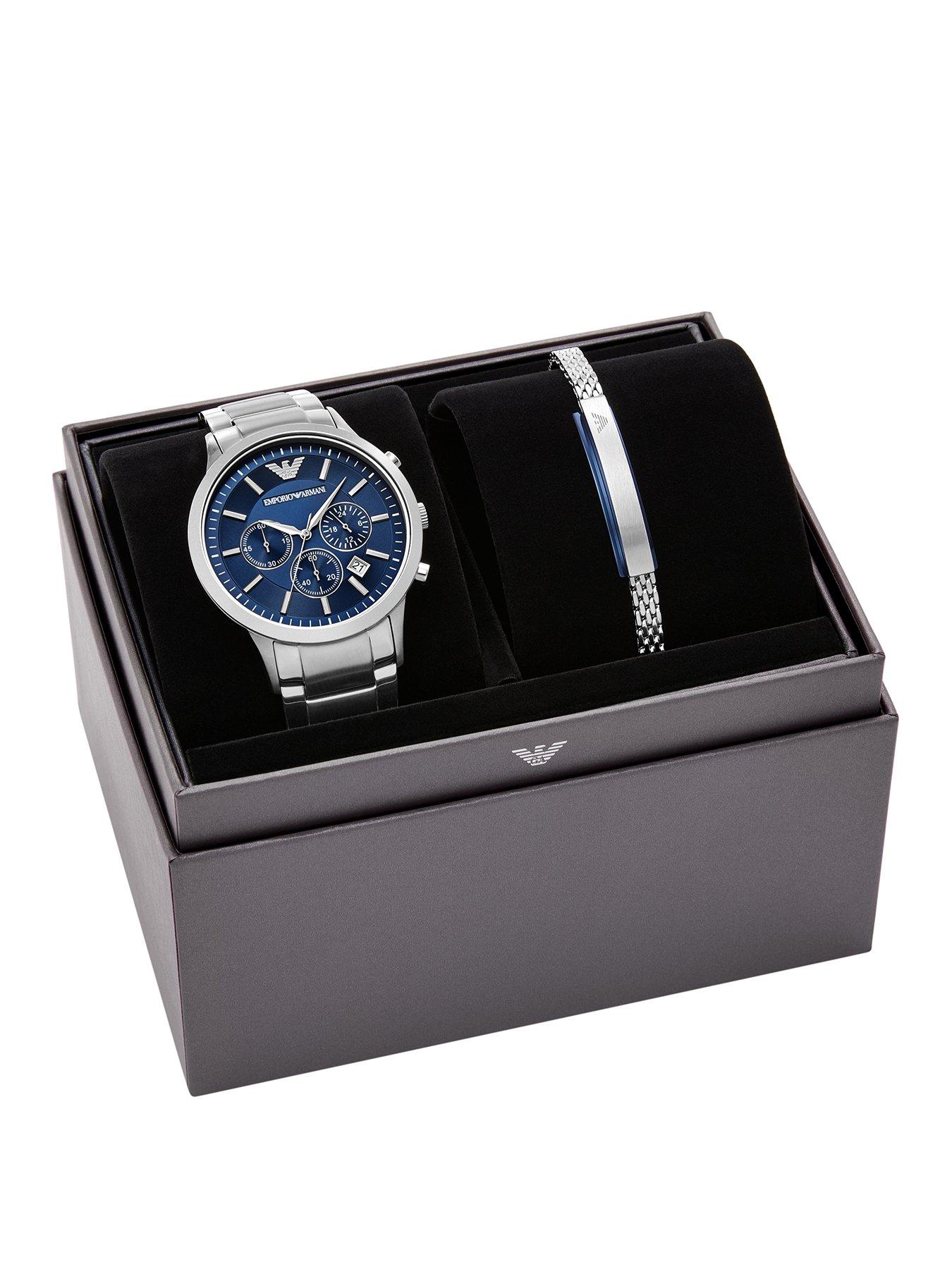 emporio-armani-chronograph-stainless-steel-watch-and-bracelet-set