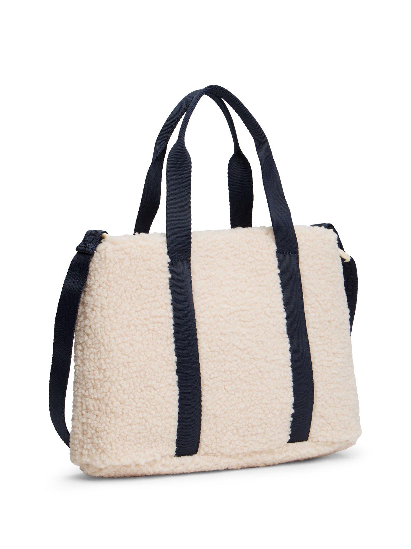 Image 3 of 5 of Tommy Hilfiger Girls Teddy Monotype Bag - Cream