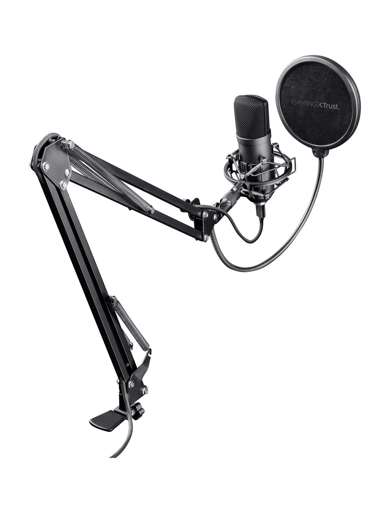 Trust GXT252+ Emita Plus Studio microphone for PC, Laptop - Black