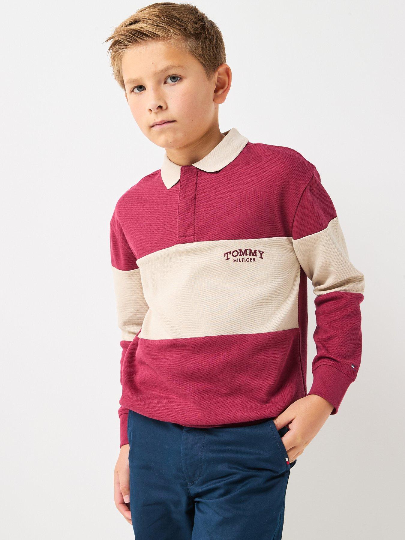 tommy-hilfiger-boys-colourblock-long-sleeve-polo-shirt-multi