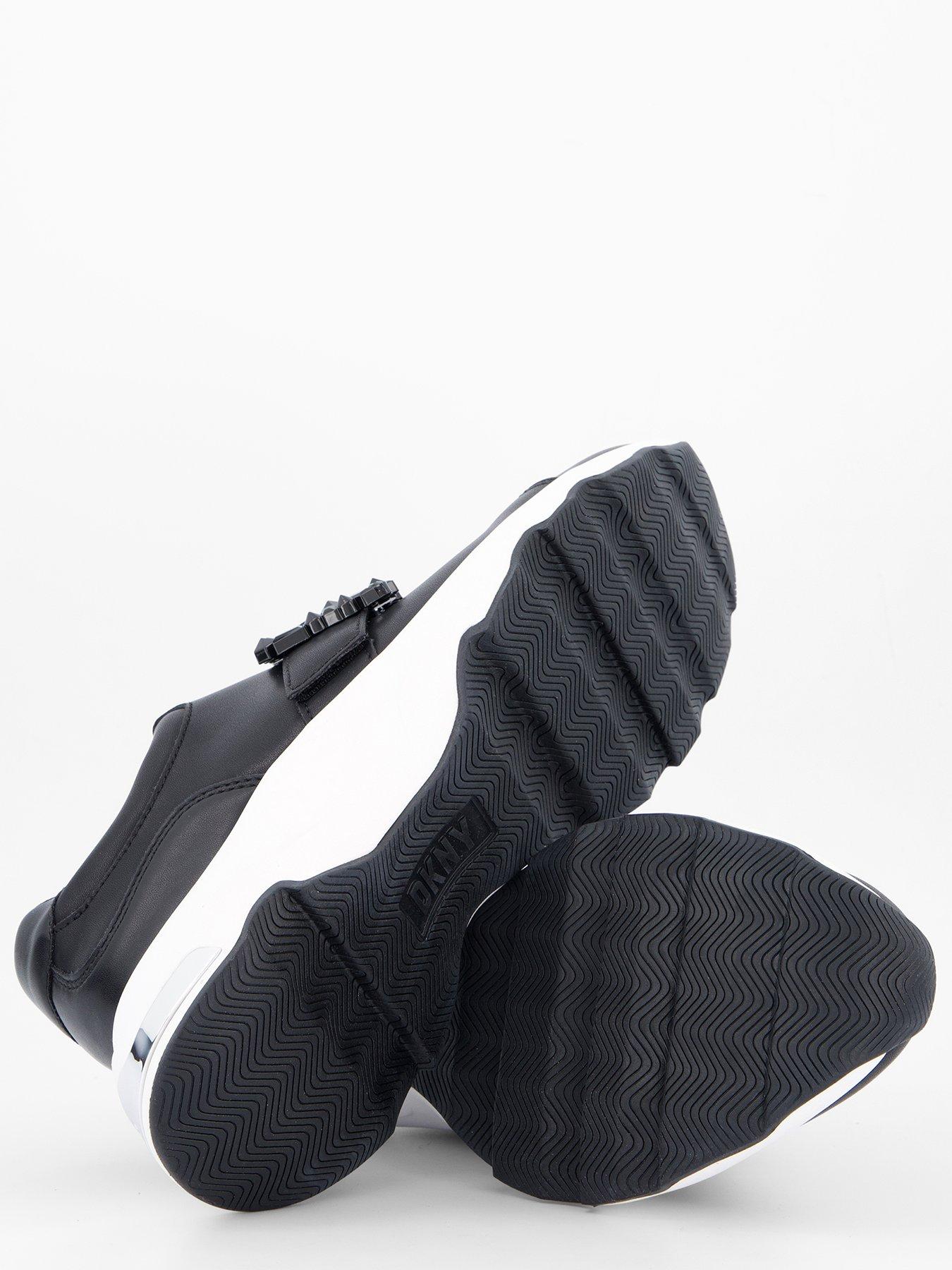  image of dkny-jendaya-buckle-sneaker-black