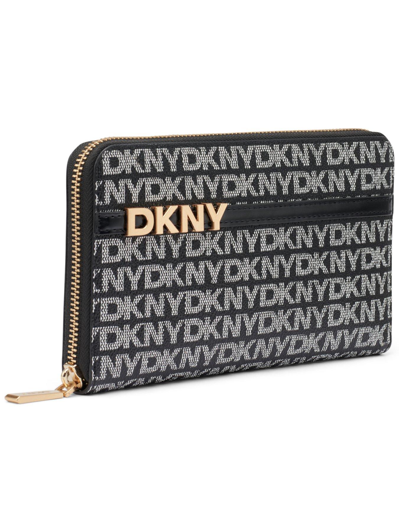 Image 3 of 4 of DKNY Avril Zip Around Wallet - Black