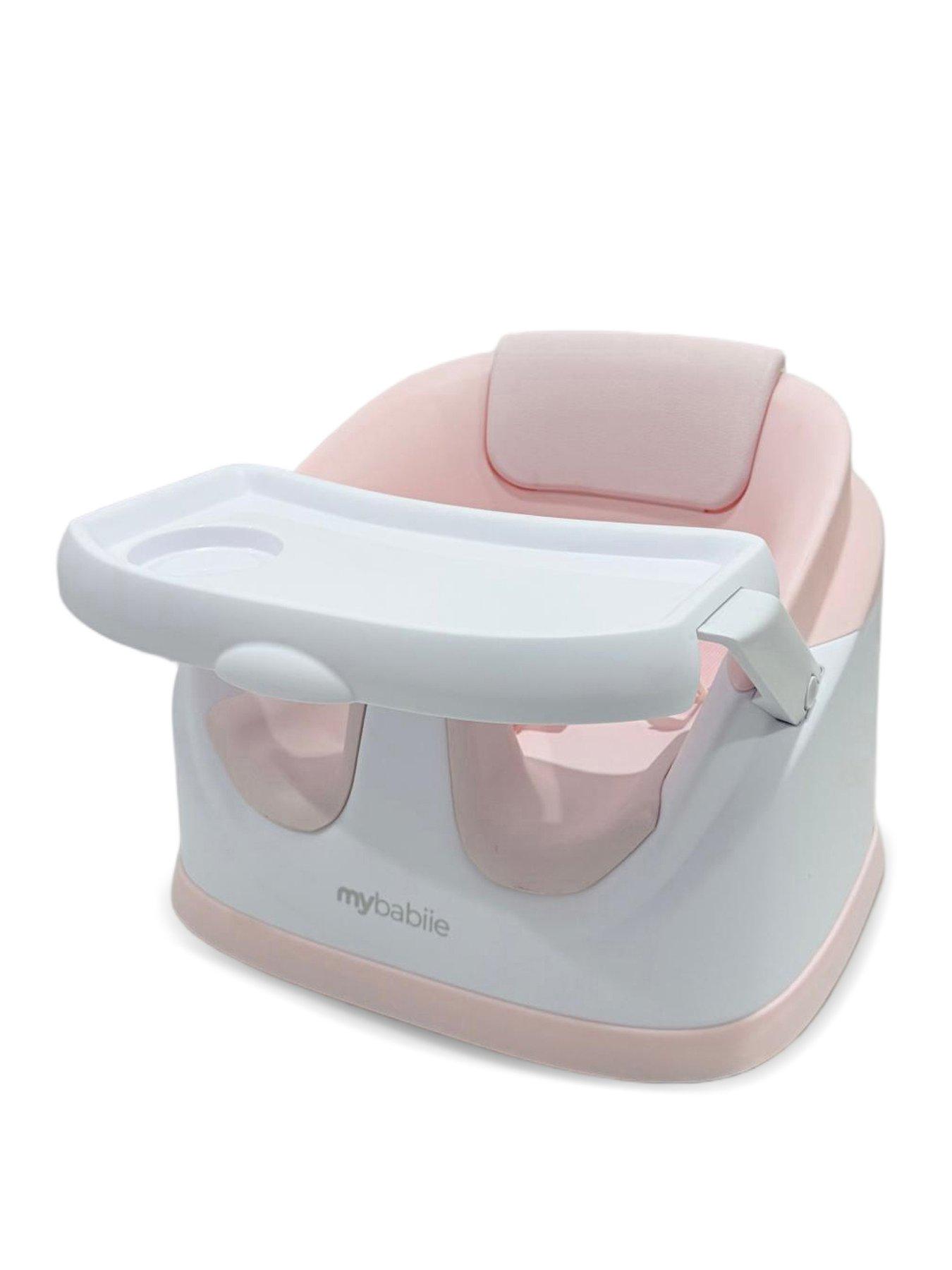  image of my-babiie-mbhcb-2-in-1-baby-booster-seat-pink