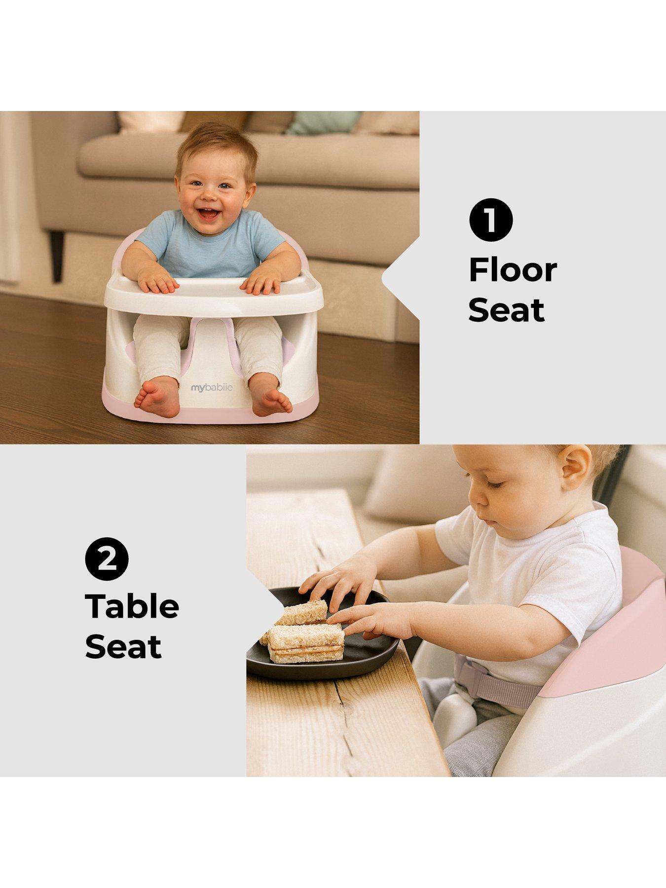  image of my-babiie-mbhcb-2-in-1-baby-booster-seat-pink