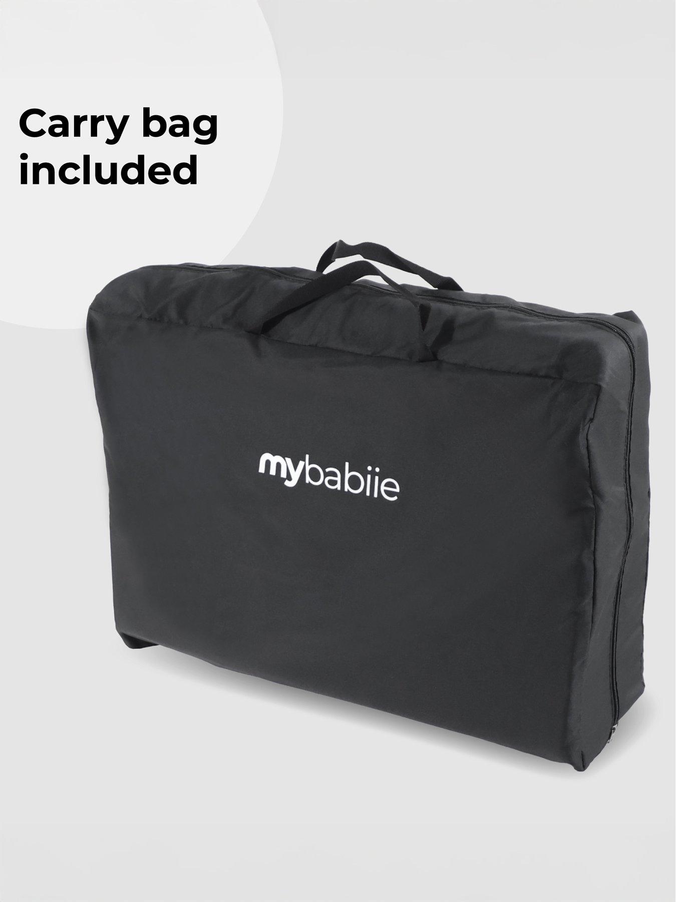 Image 7 of 7 of My Babiie MBTC2 Air-Light 2-in-1 Travel Cot - Black