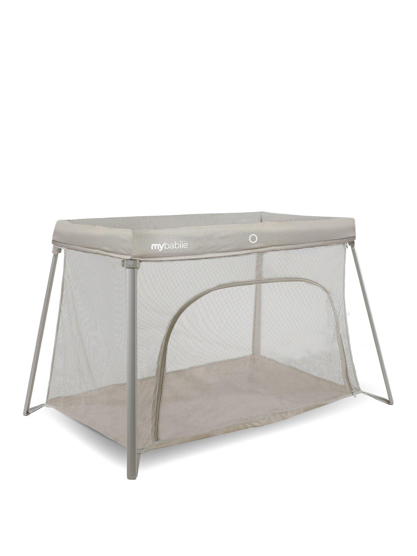 Image 2 of 7 of My Babiie My Babiie MBTC2 Air-Light 2-in-1 Travel Cot - Ivory