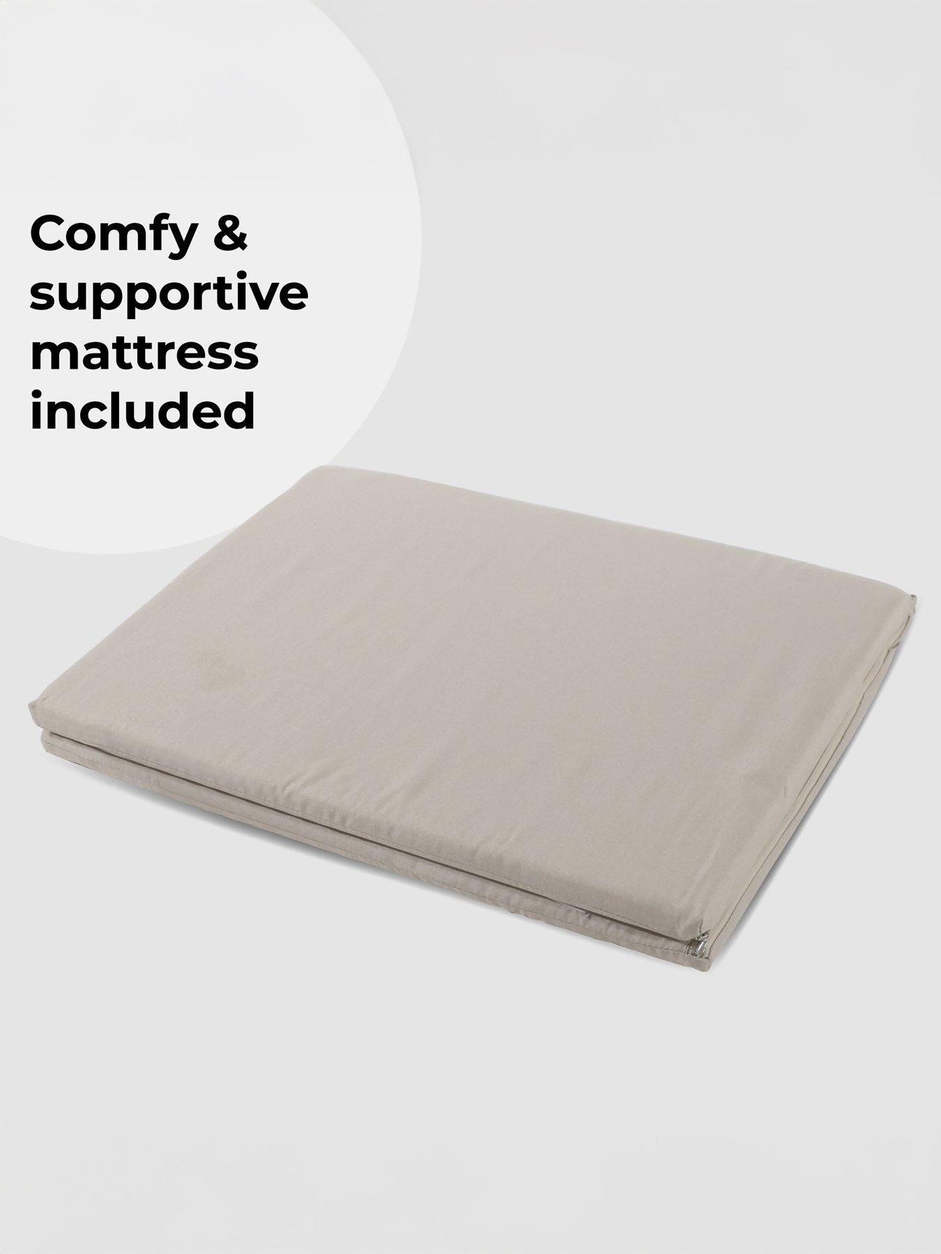 Image 6 of 7 of My Babiie My Babiie MBTC2 Air-Light 2-in-1 Travel Cot - Ivory