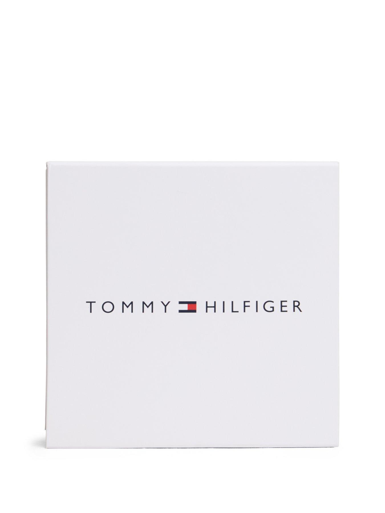 Image 2 of 2 of Tommy Hilfiger Baby Boys 3 Pack Long Sleeve Aop Bodysuit Set - Multi