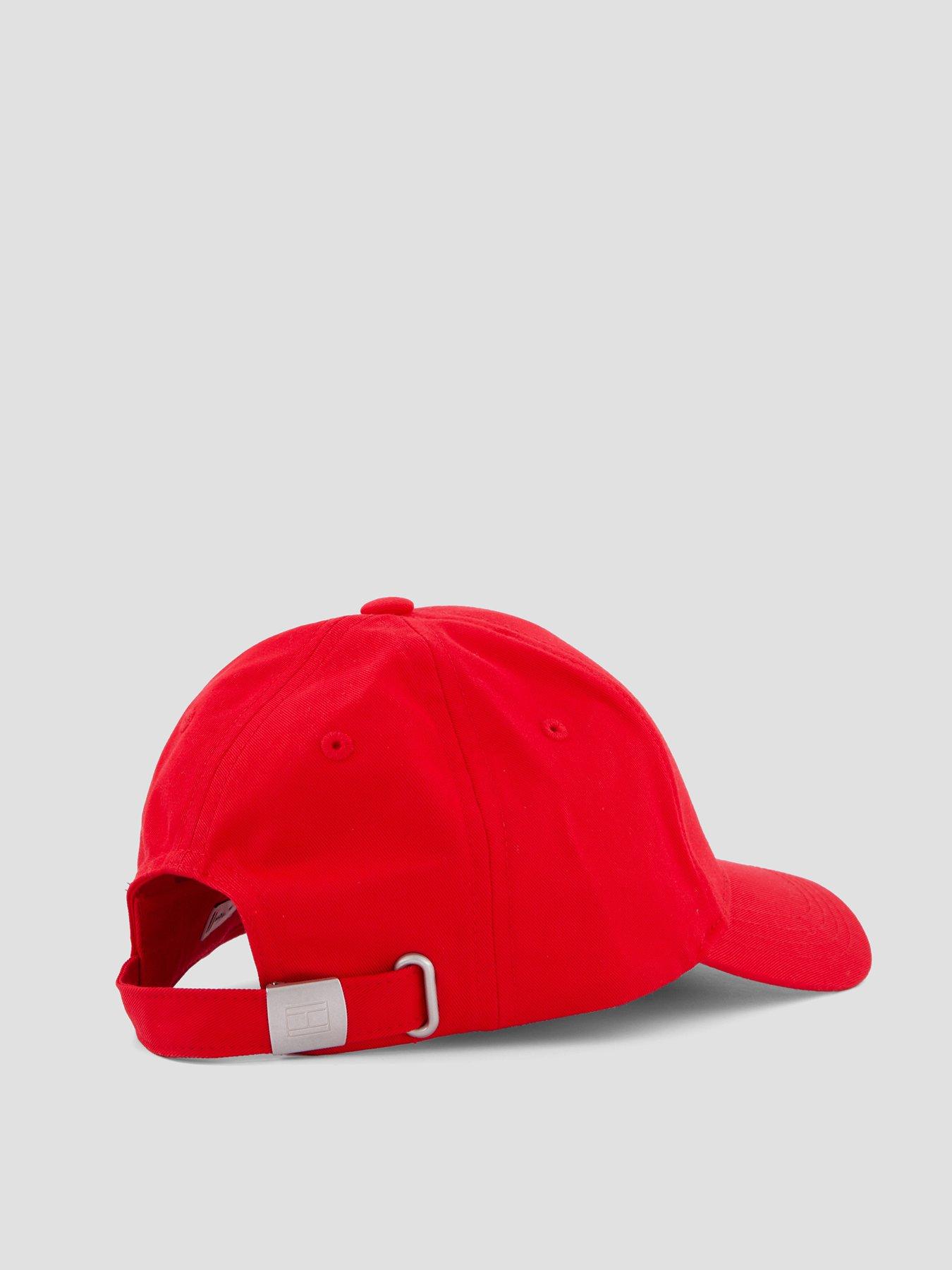  image of tommy-hilfiger-kids-heritage-flag-cap-red