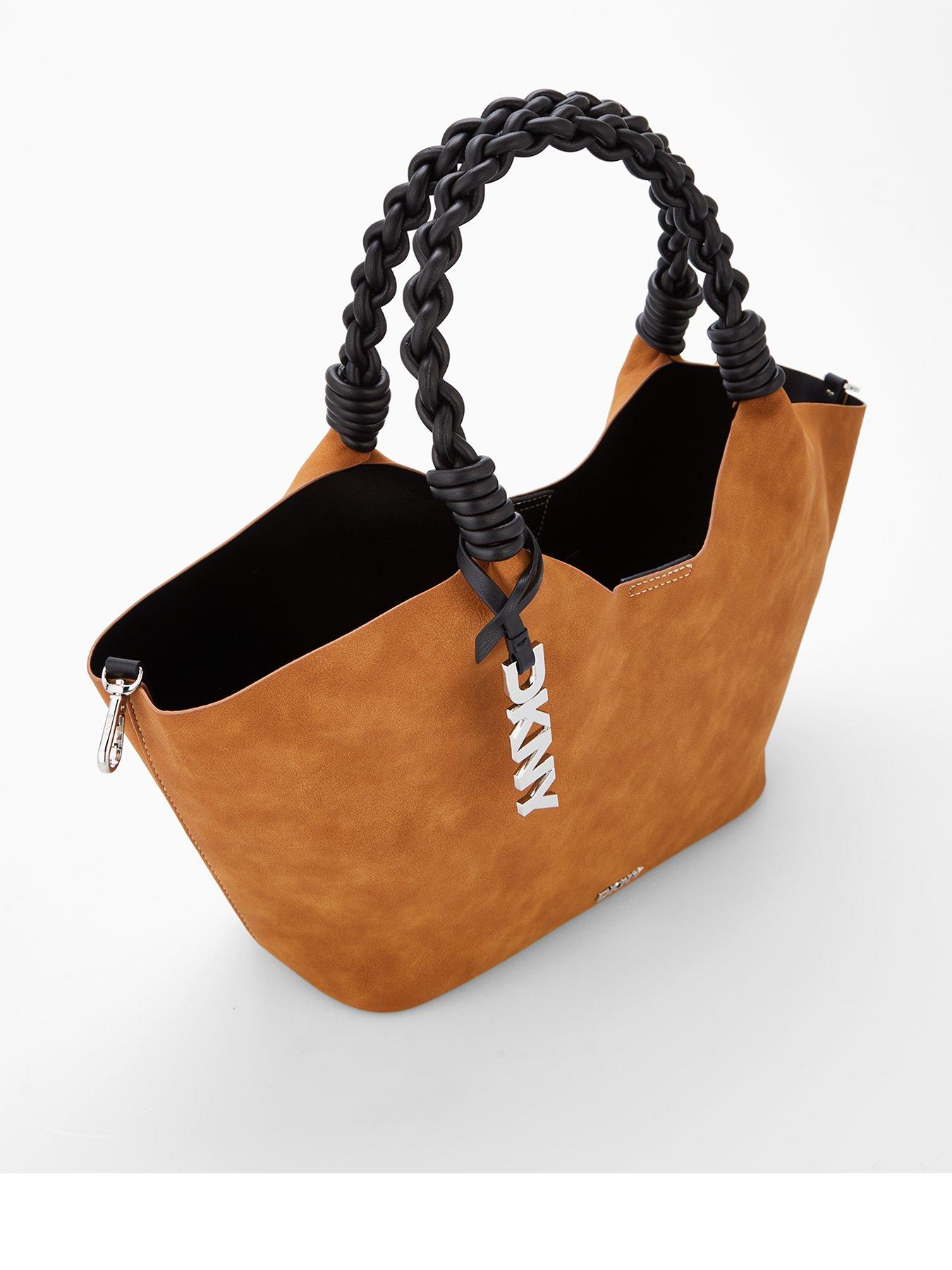 Image 2 of 4 of DKNY Paula Medium Logo Tote Bag - Light Brown
