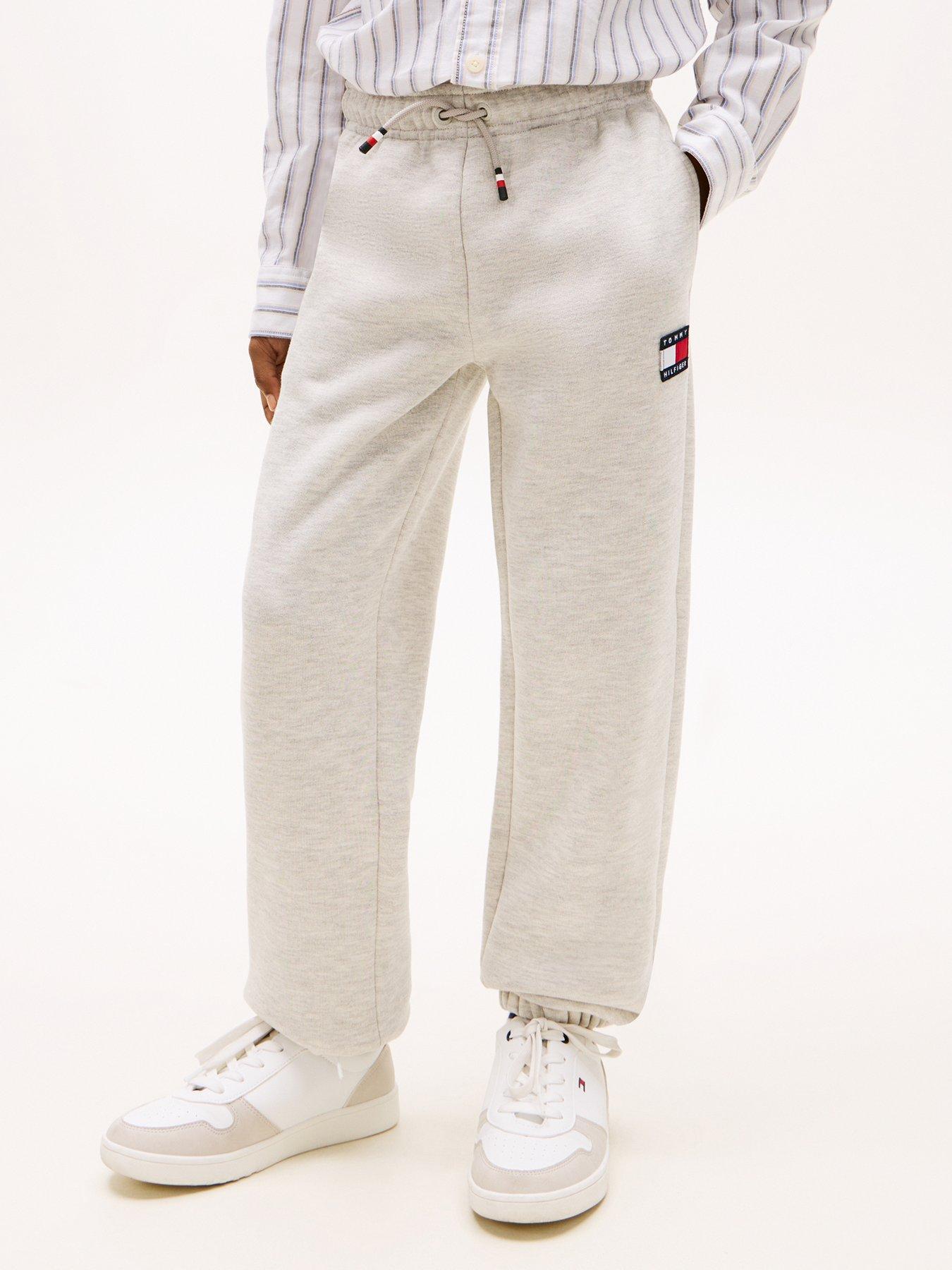 Tommy Hilfiger Kids Heritage Flag Sweatpants - Grey