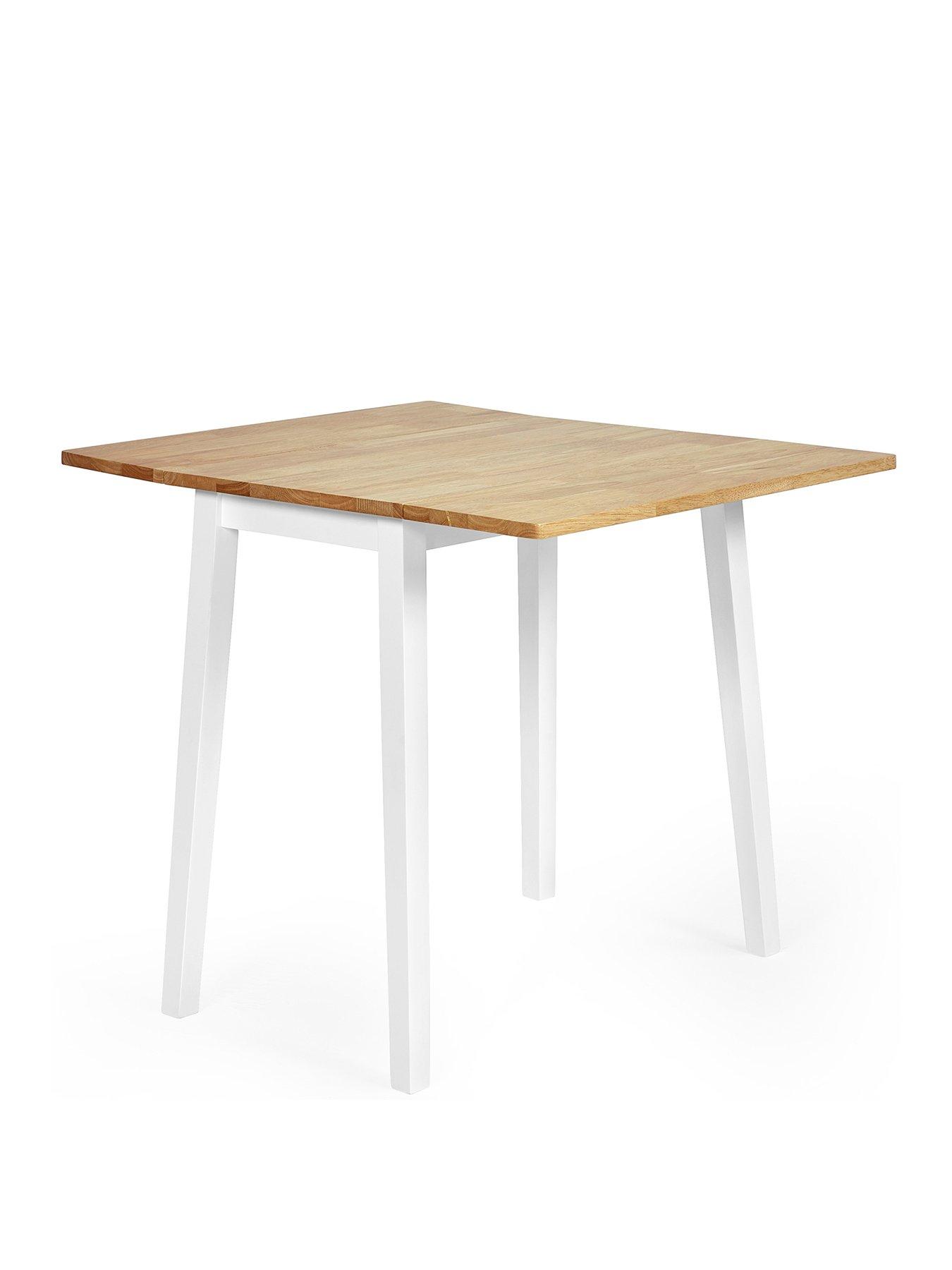 Image 2 of 7 of Julian Bowen Linwood Drop Leaf Extending Dining Table