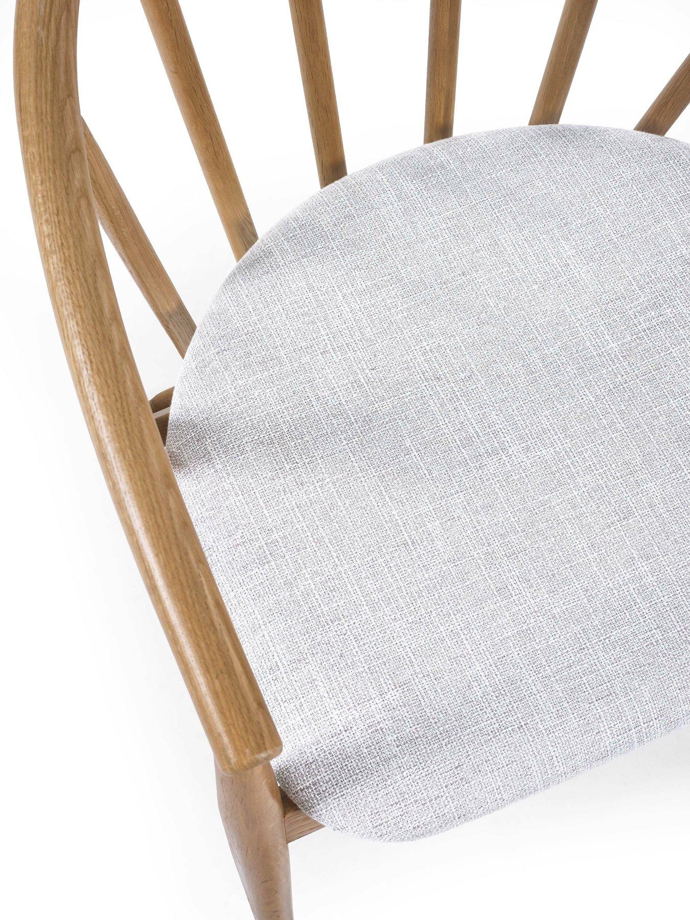 Image 5 of 6 of Julian Bowen Rory Solid Oak Dining Chair