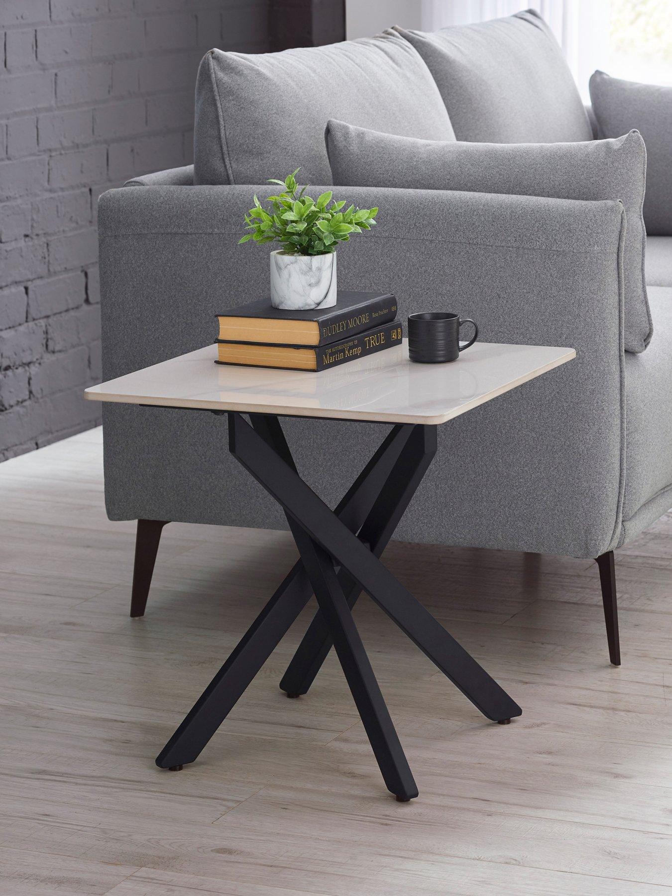julian-bowen-bradley-white-marble-lamp-table