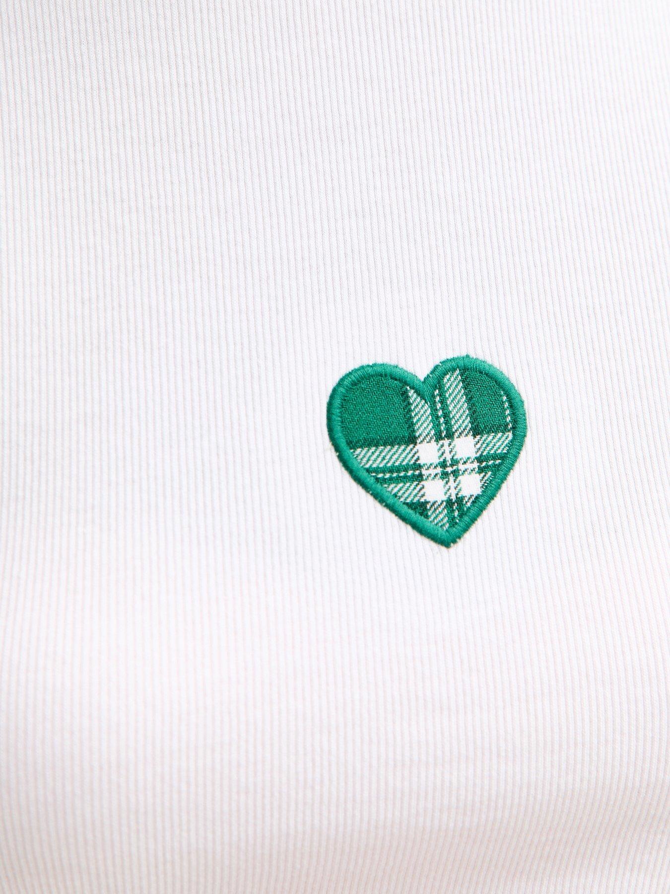 Image 6 of 6 of New Look 915 Girls Check T-shirt And Shorts Pyjama Set - Green